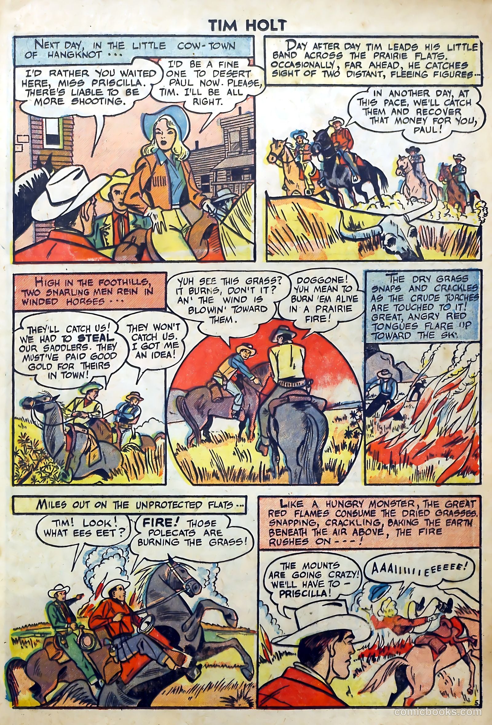 Tim Holt #5 (1949) — page 31 of 36