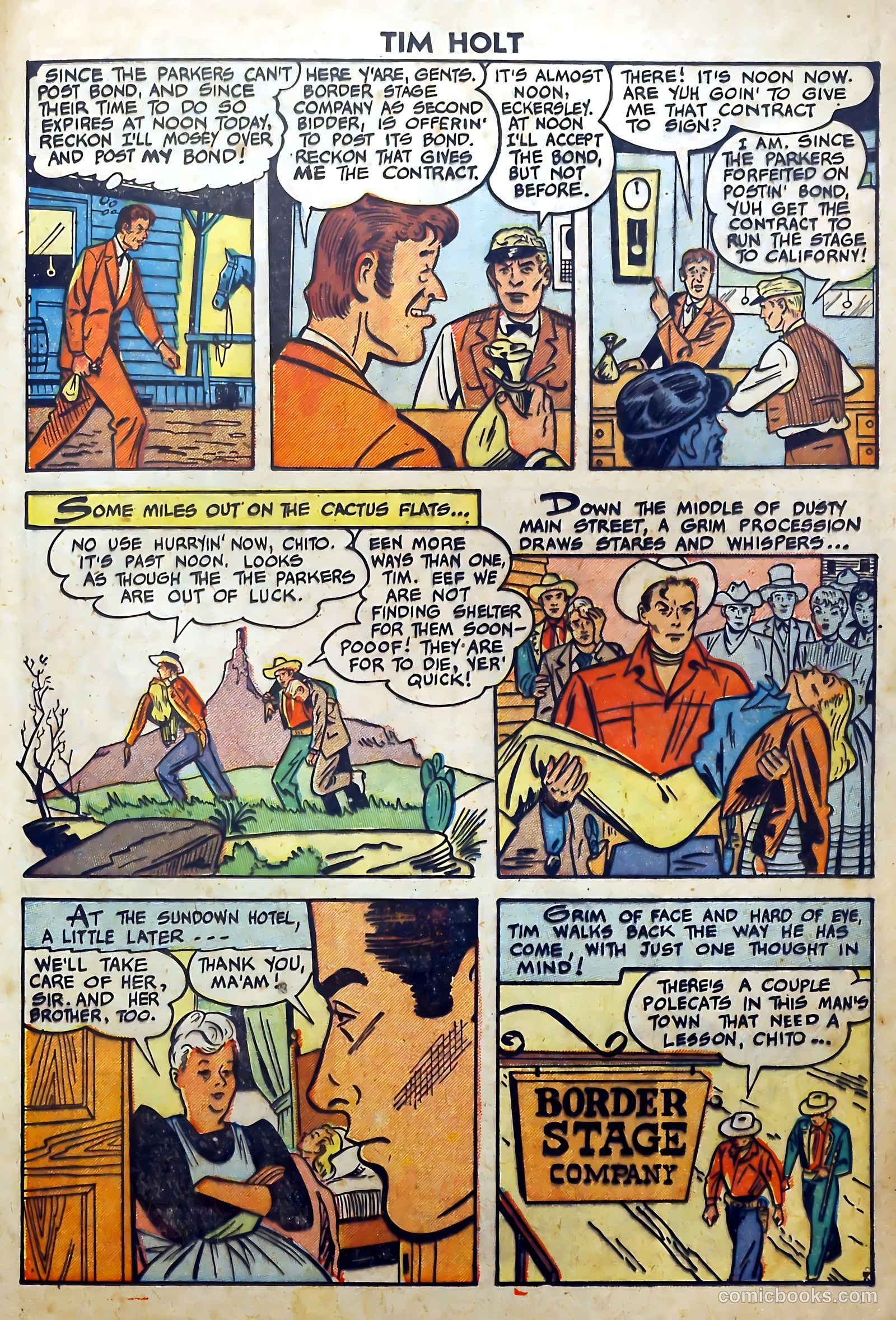 Tim Holt #5 (1949) — page 33 of 36