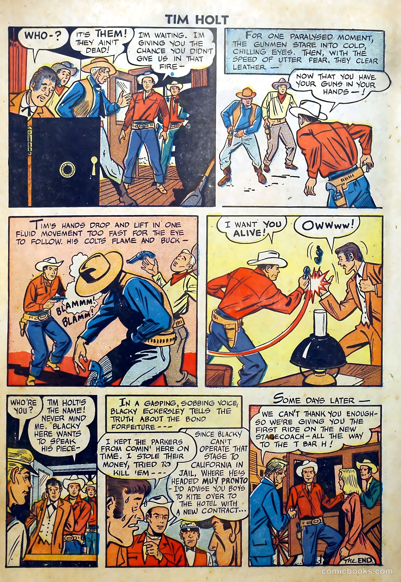 Tim Holt #5 (1949) — page 34 of 36