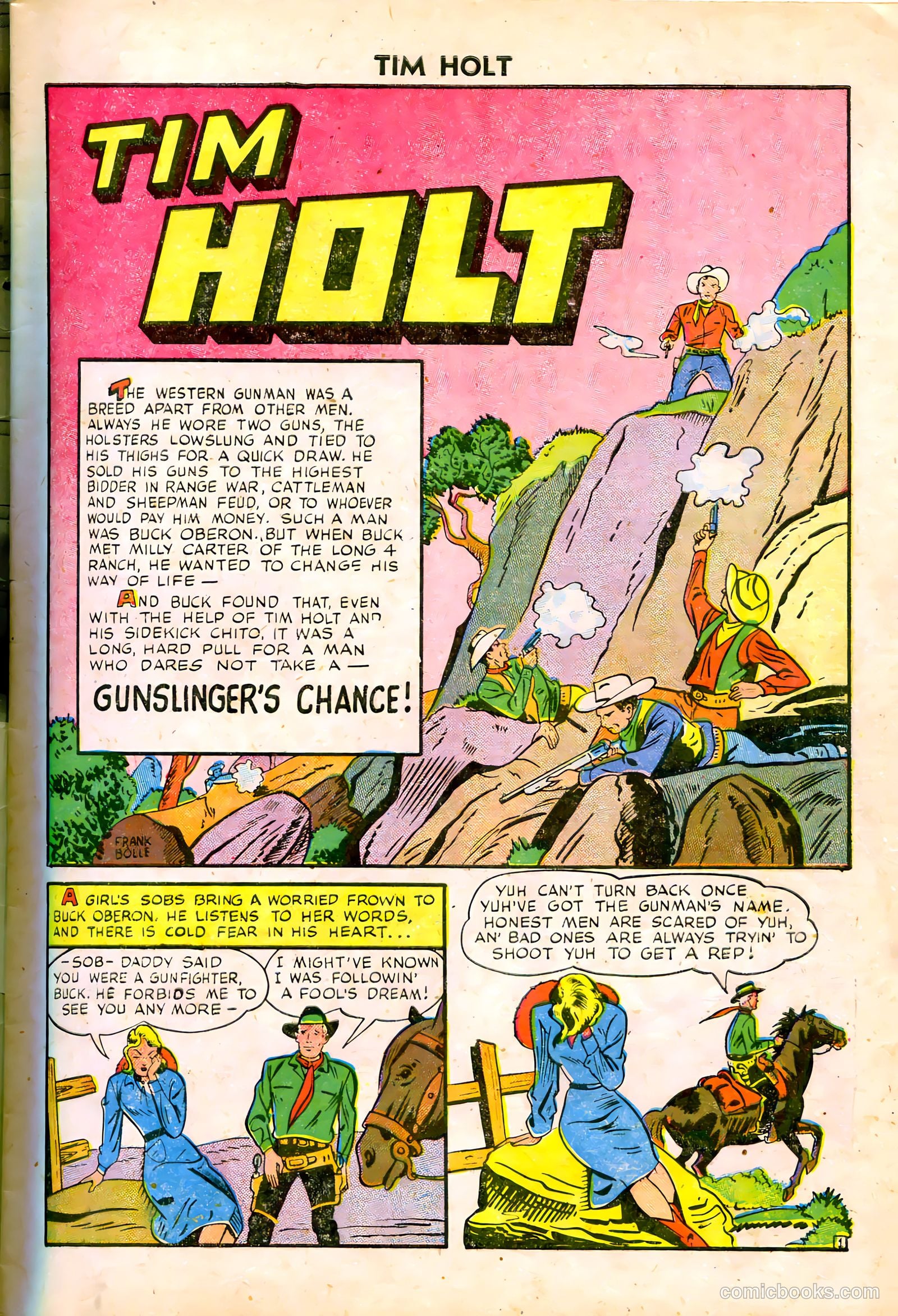 Tim Holt #6 (1949) — page 3 of 36
