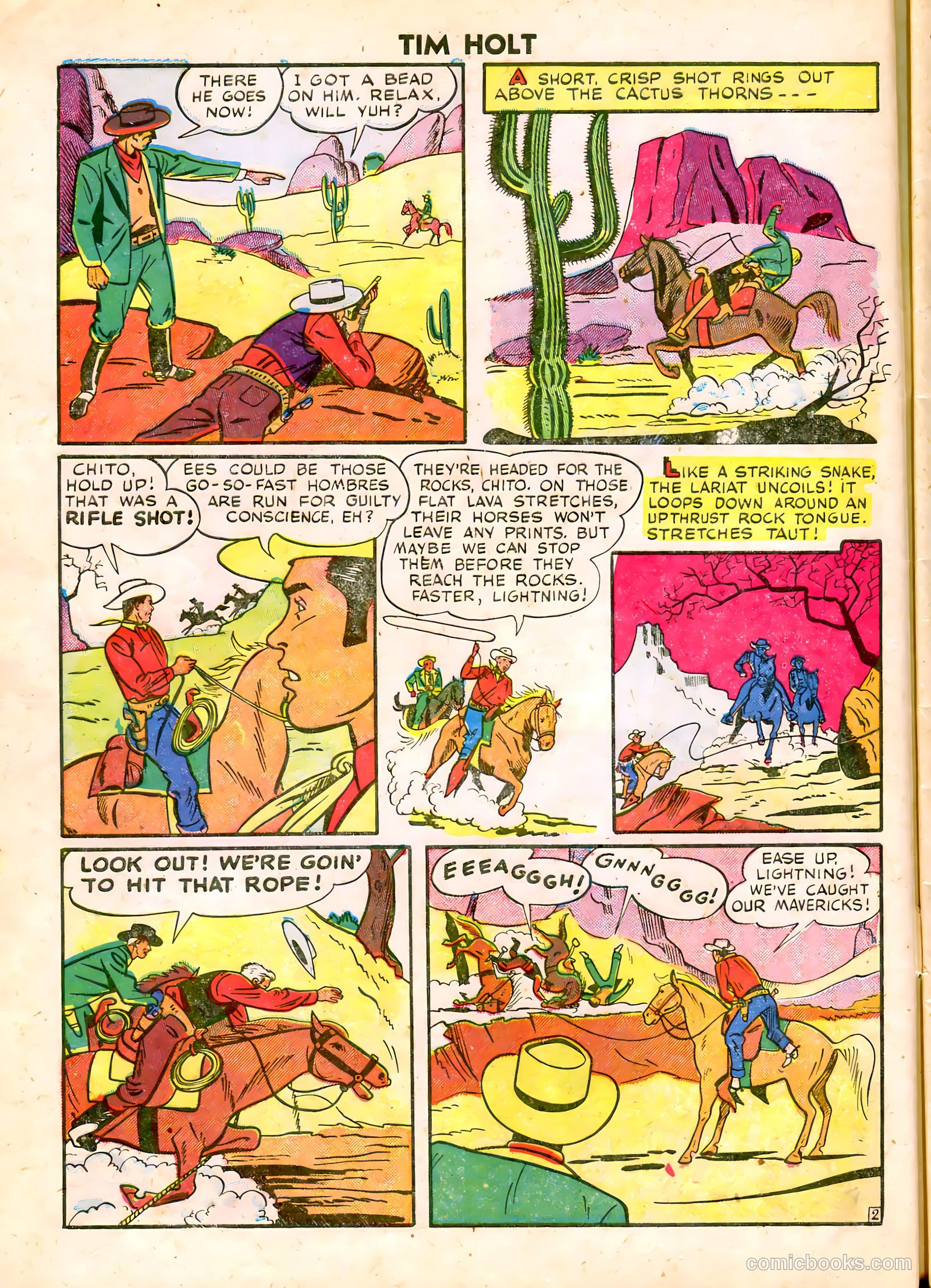 Tim Holt #6 (1949) — page 4 of 36