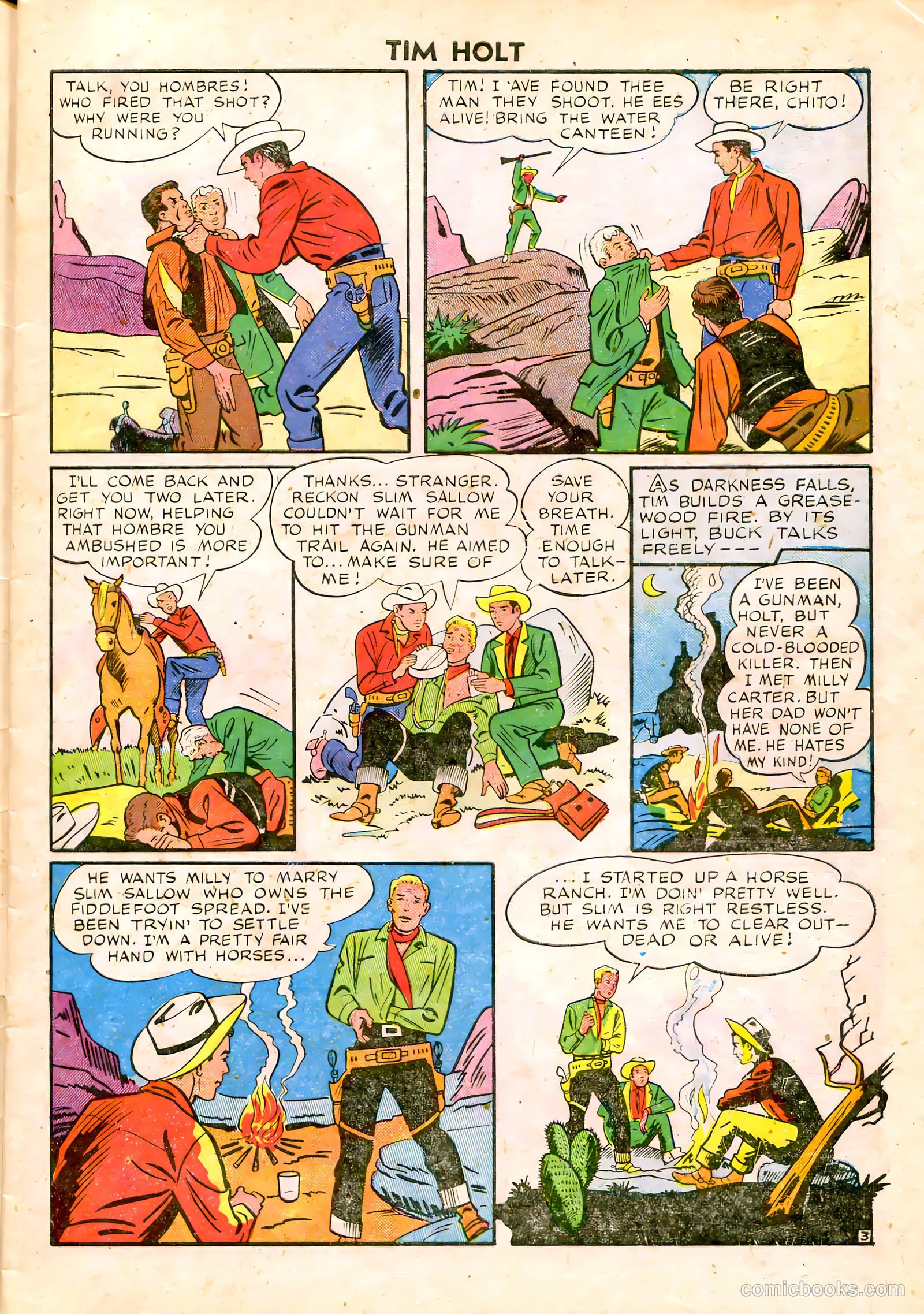 Tim Holt #6 (1949) — page 5 of 36