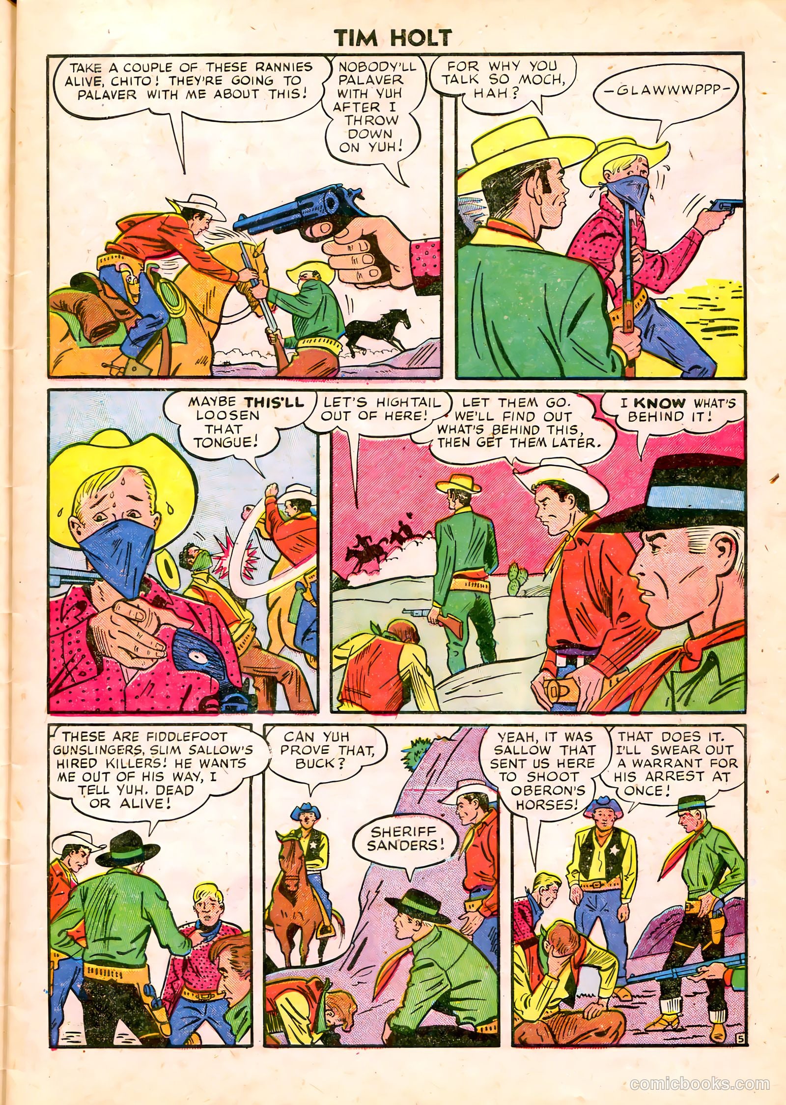 Tim Holt #6 (1949) — page 7 of 36