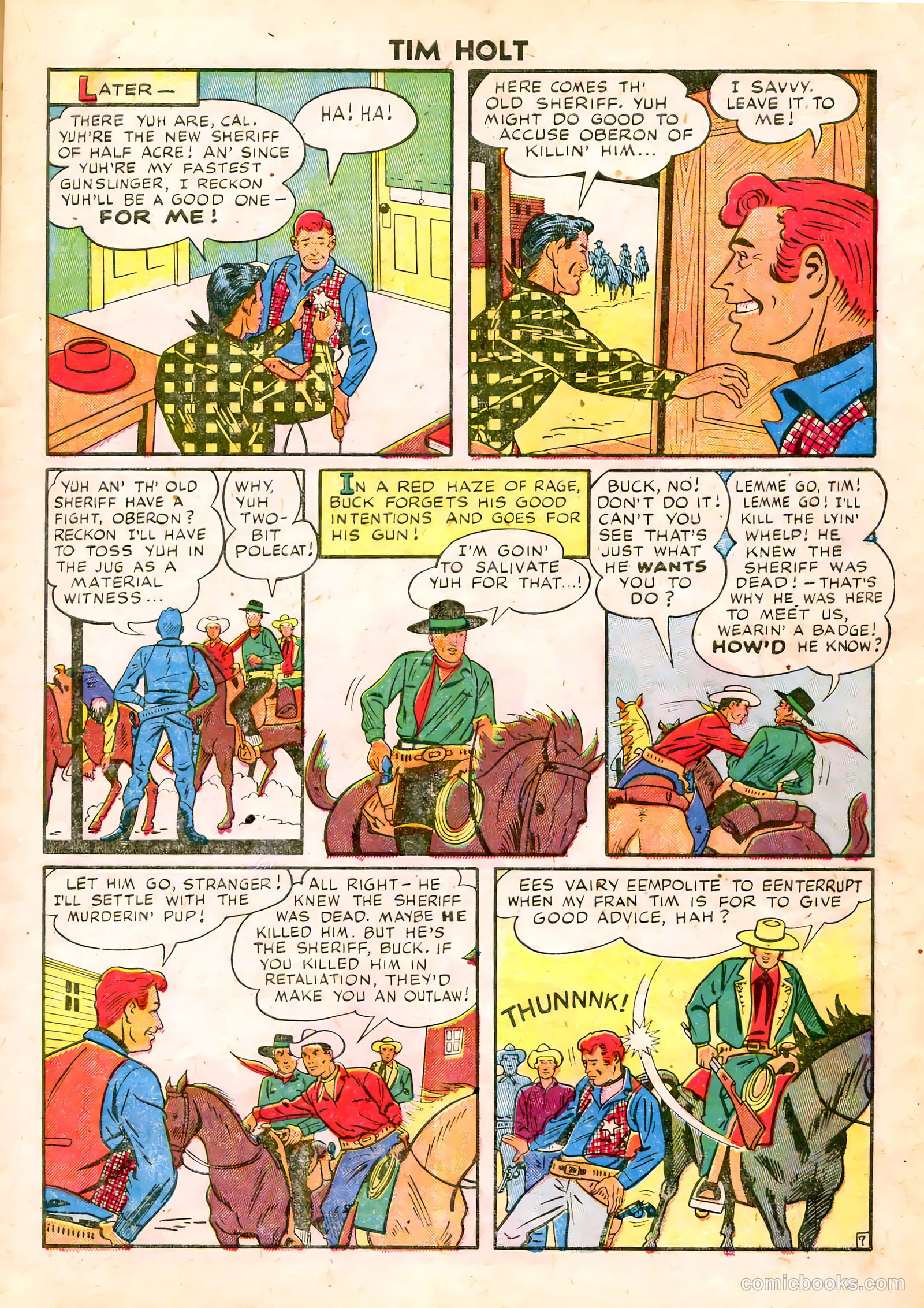 Tim Holt #6 (1949) — page 9 of 36