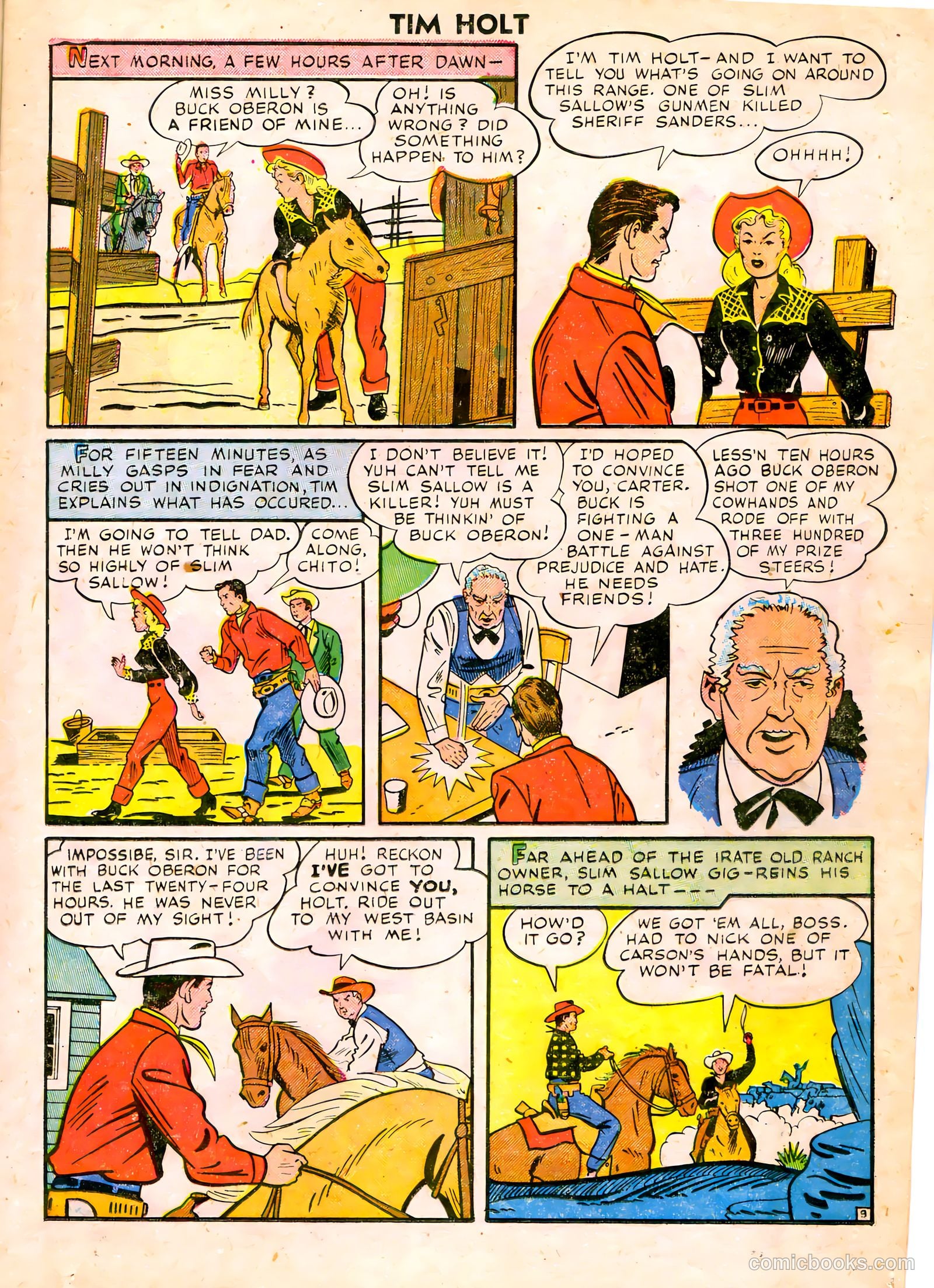 Tim Holt #6 (1949) — page 11 of 36