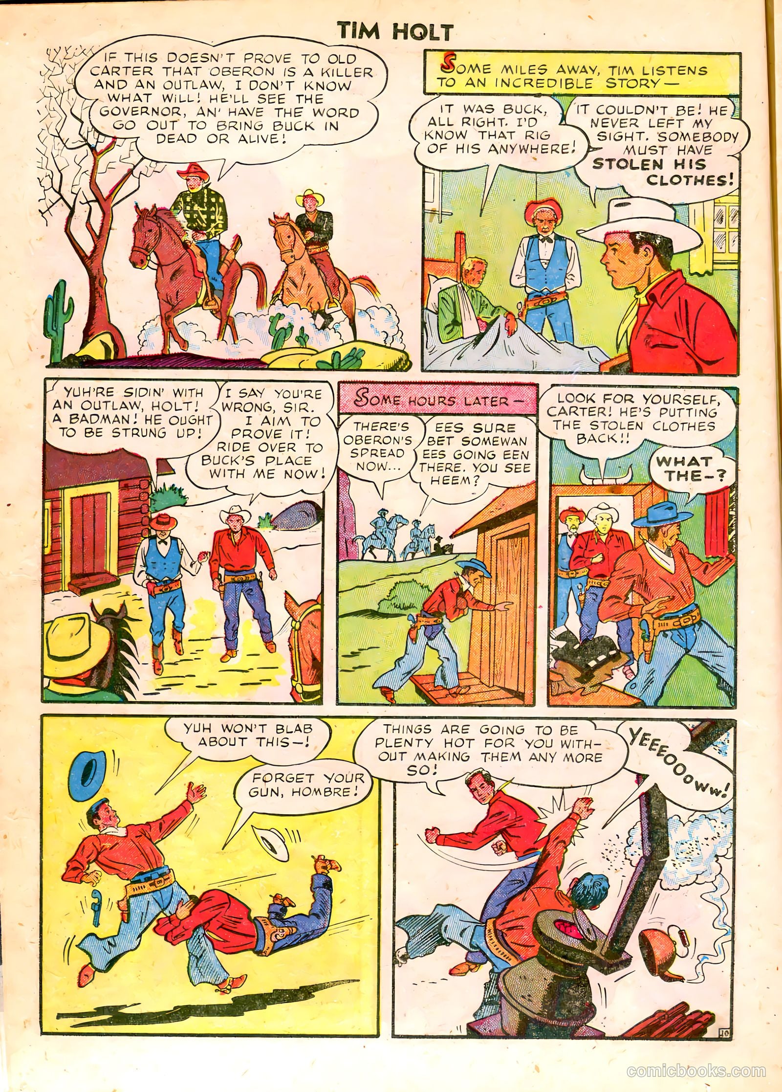 Tim Holt #6 (1949) — page 12 of 36