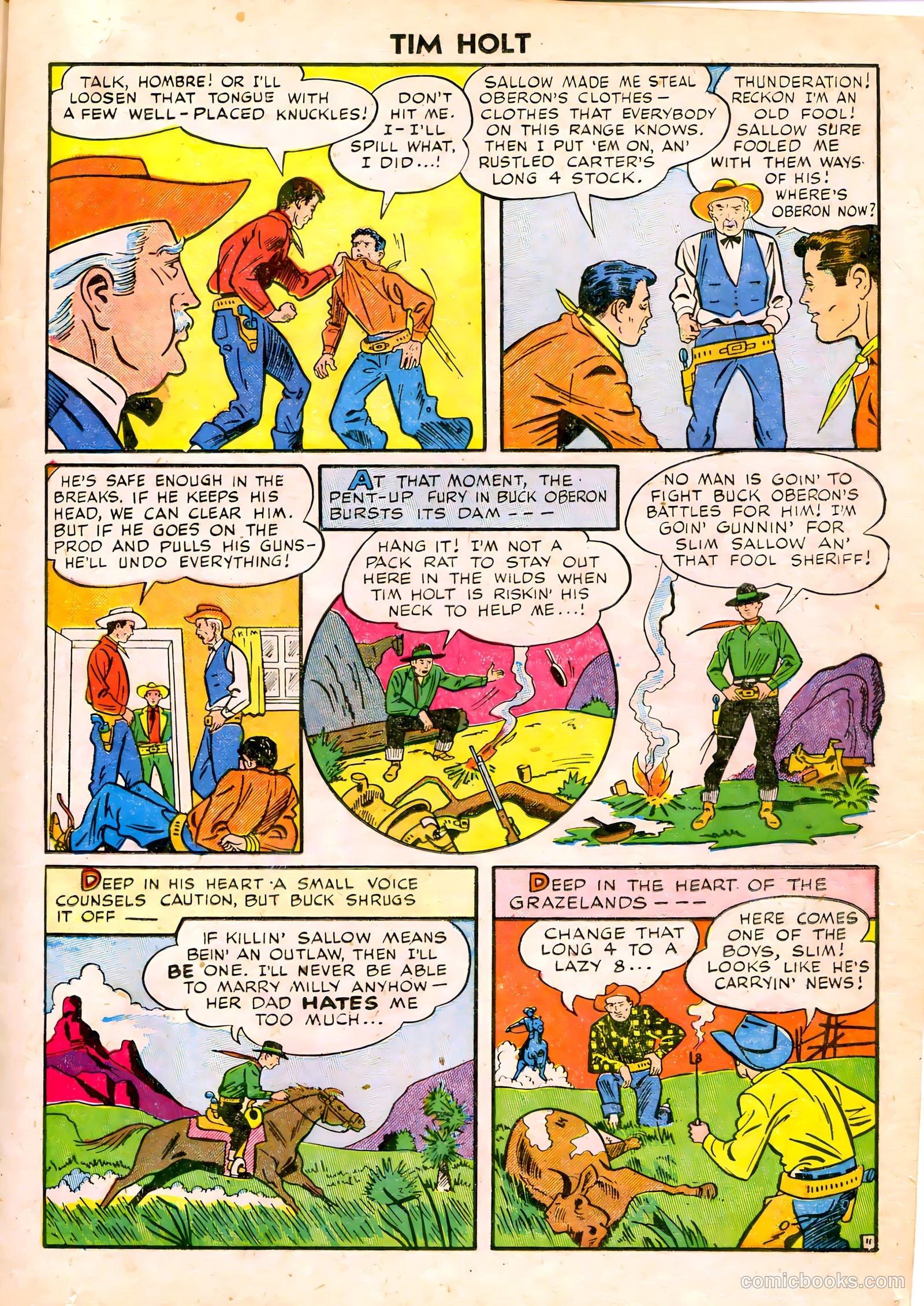 Tim Holt #6 (1949) — page 13 of 36