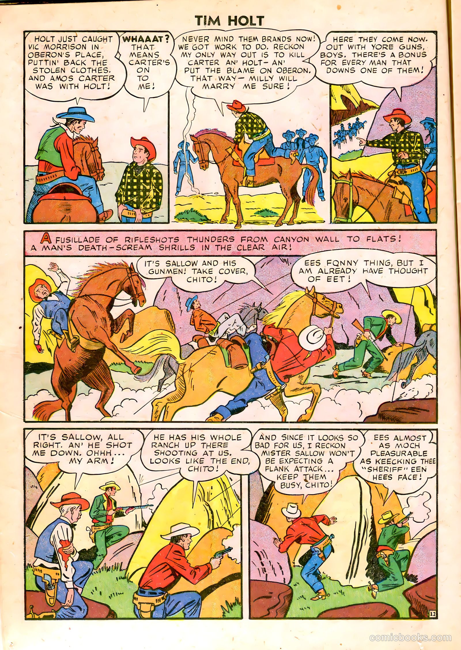 Tim Holt #6 (1949) — page 14 of 36