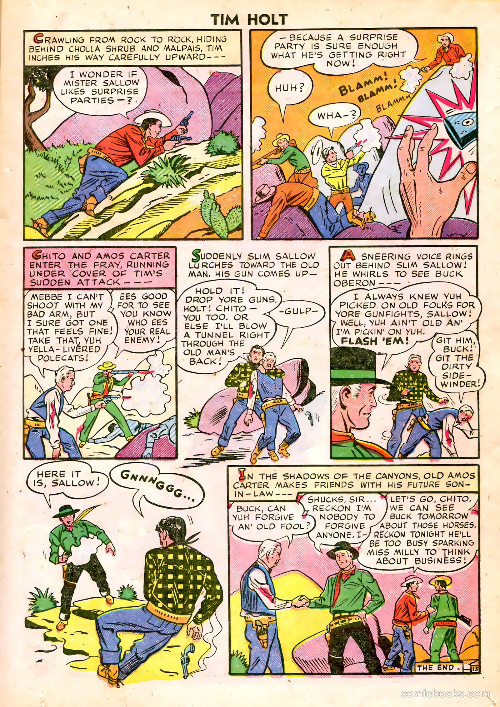 Tim Holt #6 (1949) — page 15 of 36