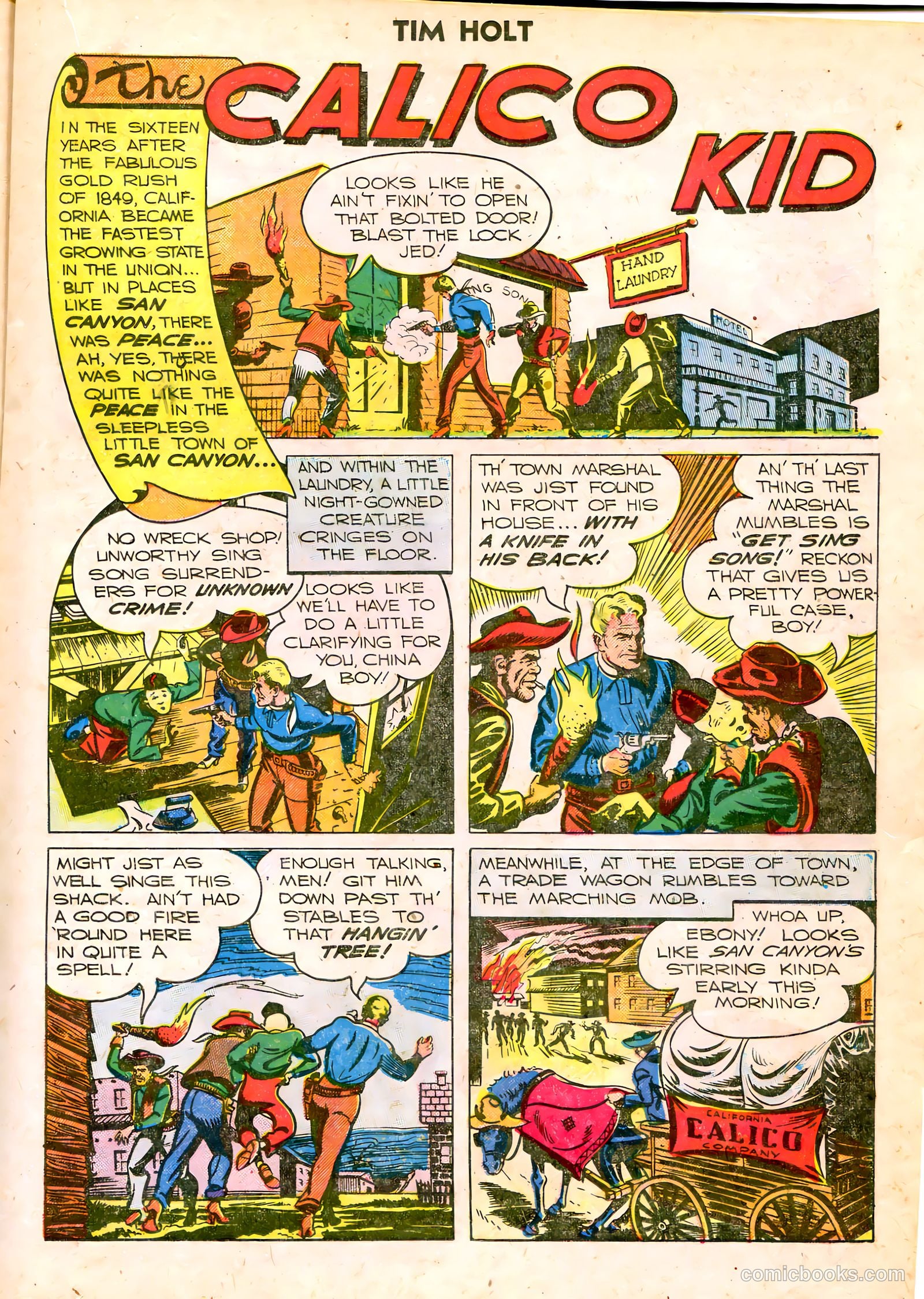 Tim Holt #6 (1949) — page 17 of 36