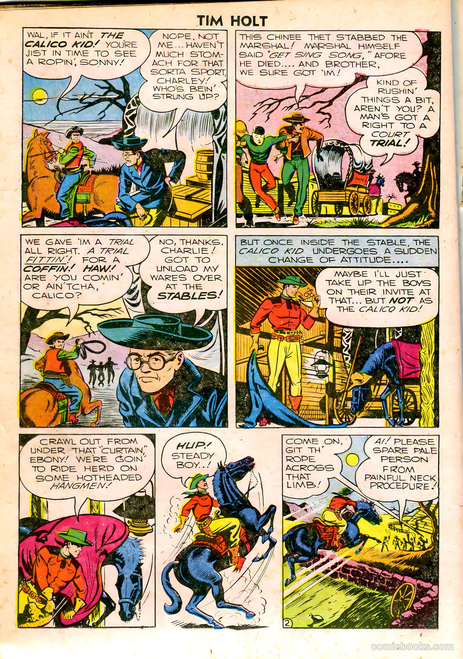 Tim Holt #6 (1949) — page 18 of 36