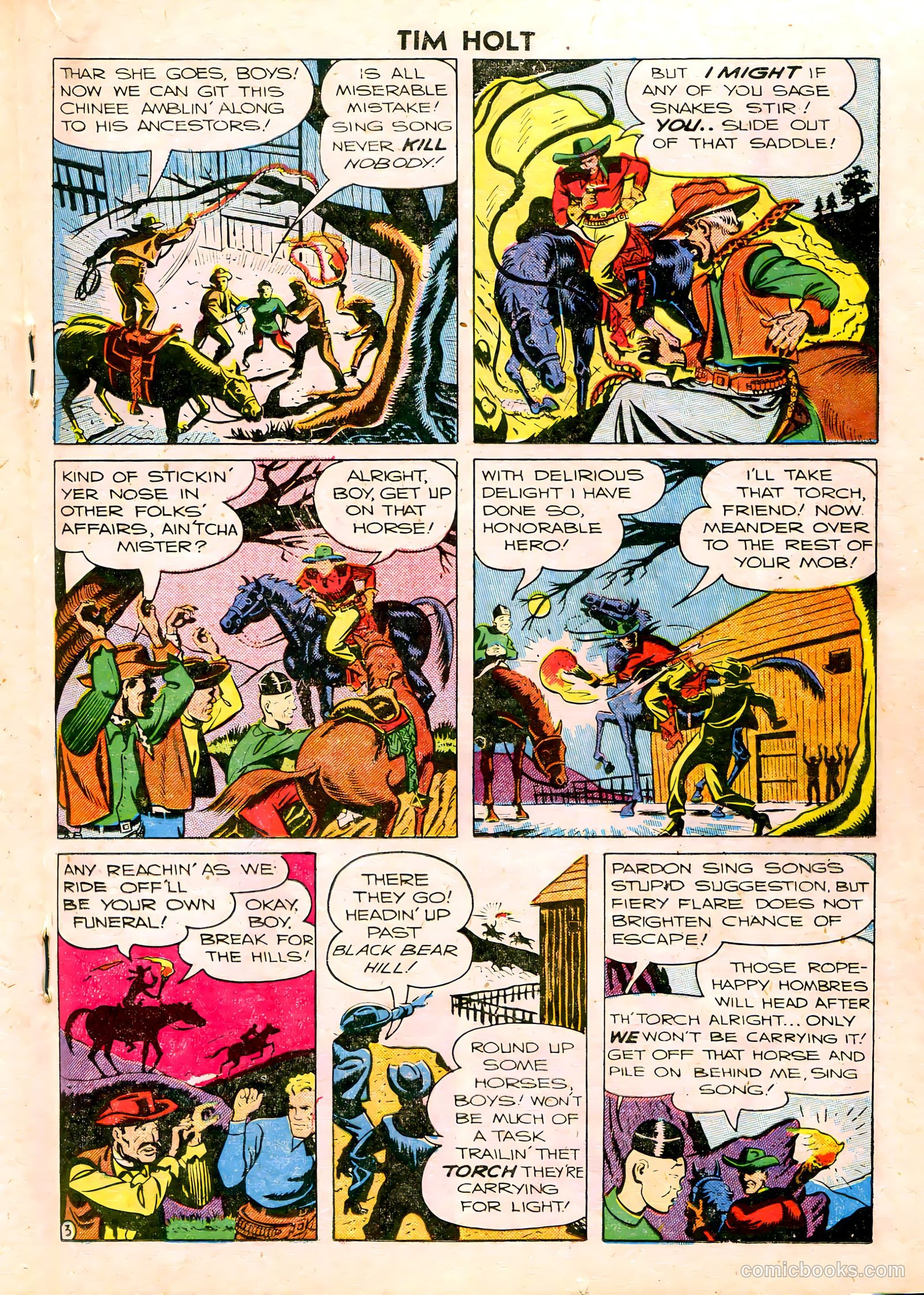 Tim Holt #6 (1949) — page 19 of 36