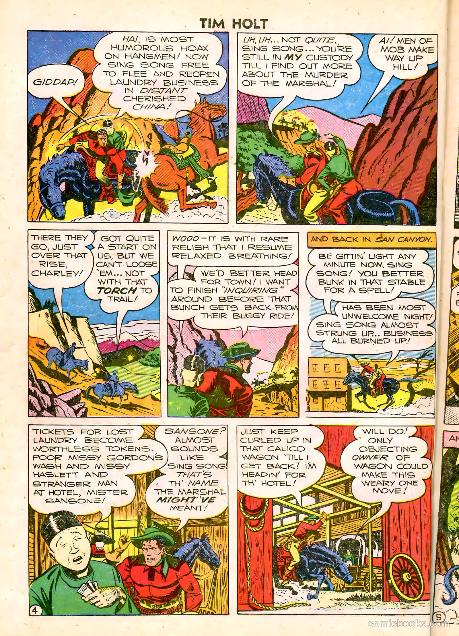 Tim Holt #6 (1949) — page 20 of 36