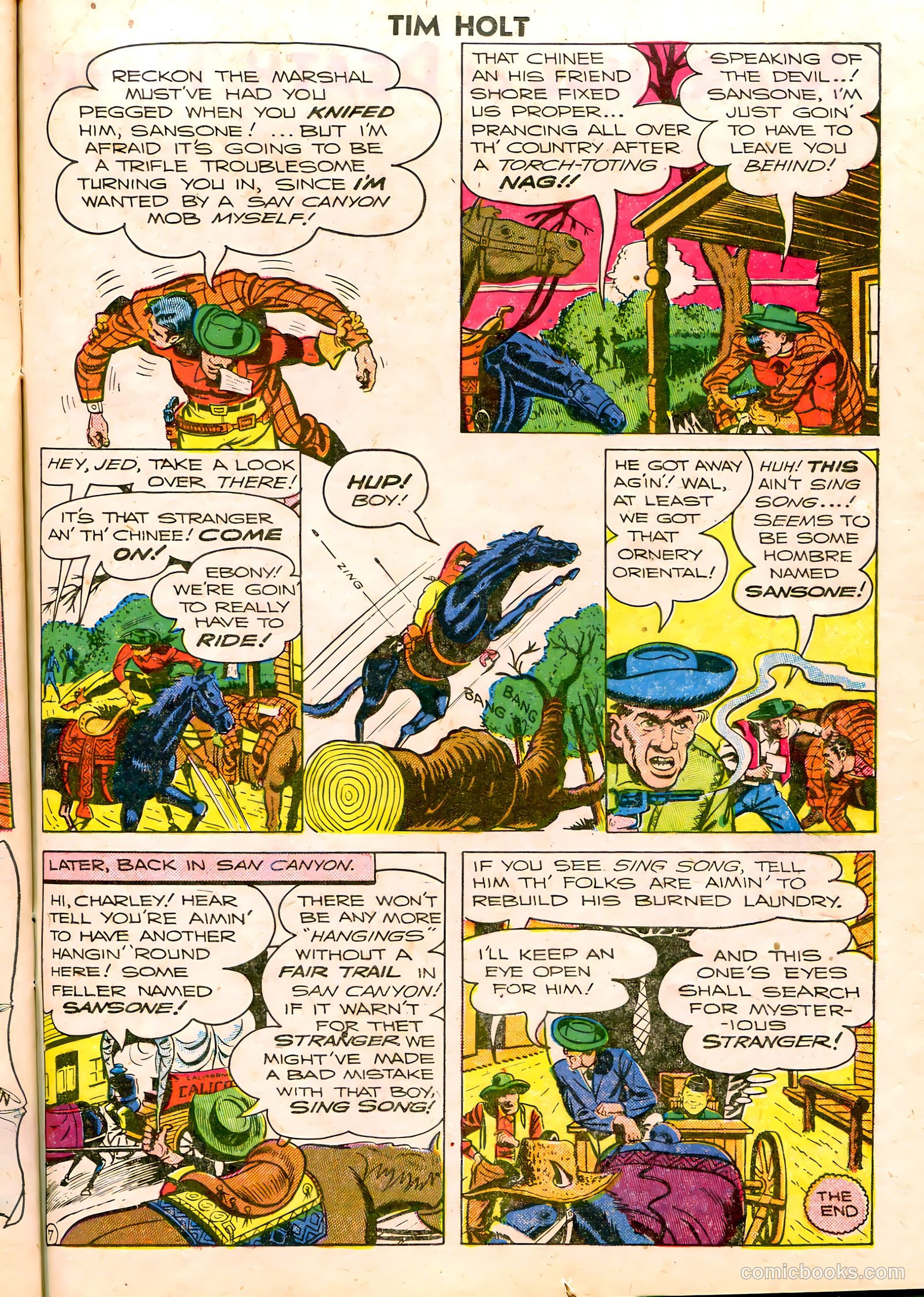 Tim Holt #6 (1949) — page 23 of 36