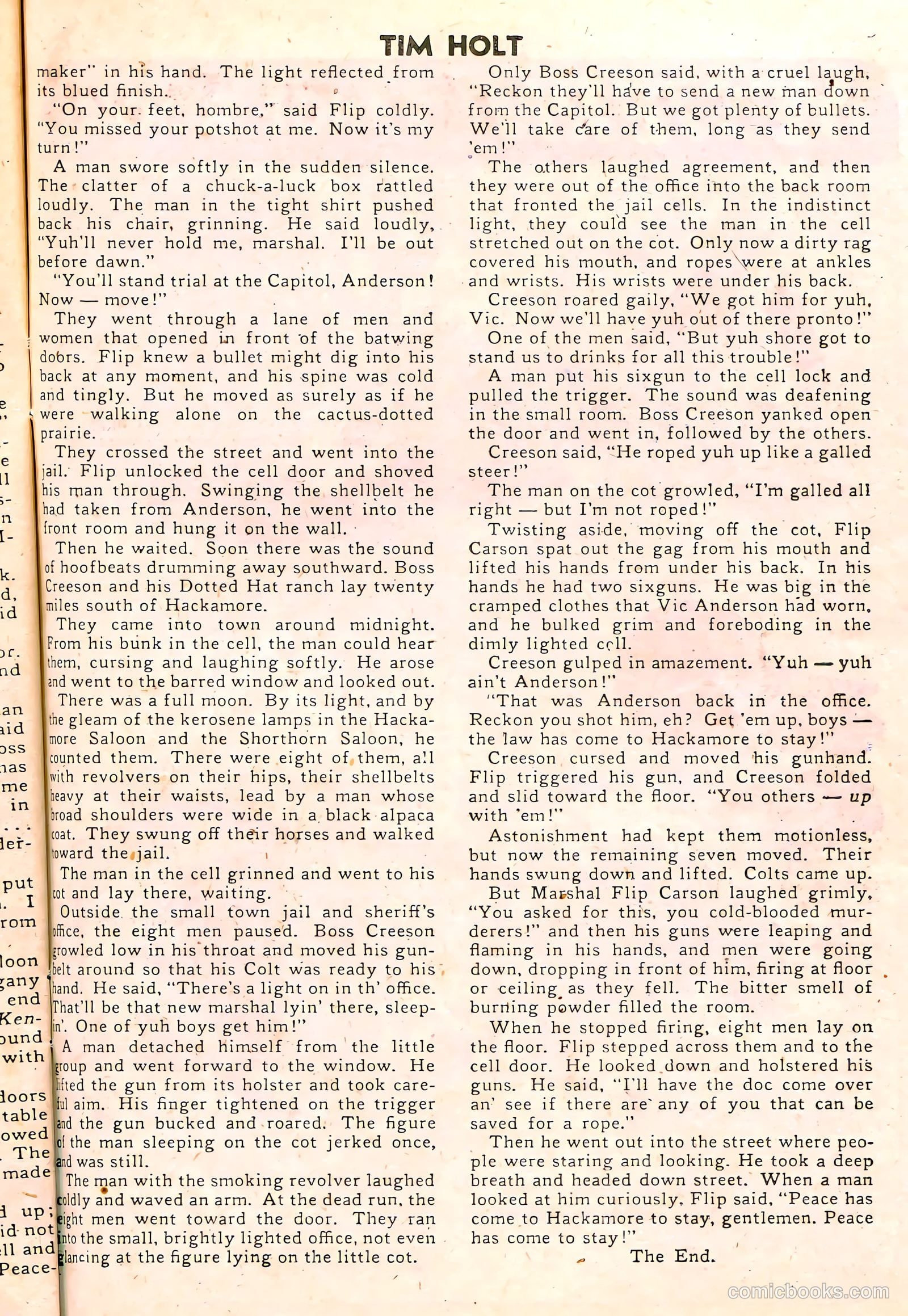 Tim Holt #6 (1949) — page 25 of 36
