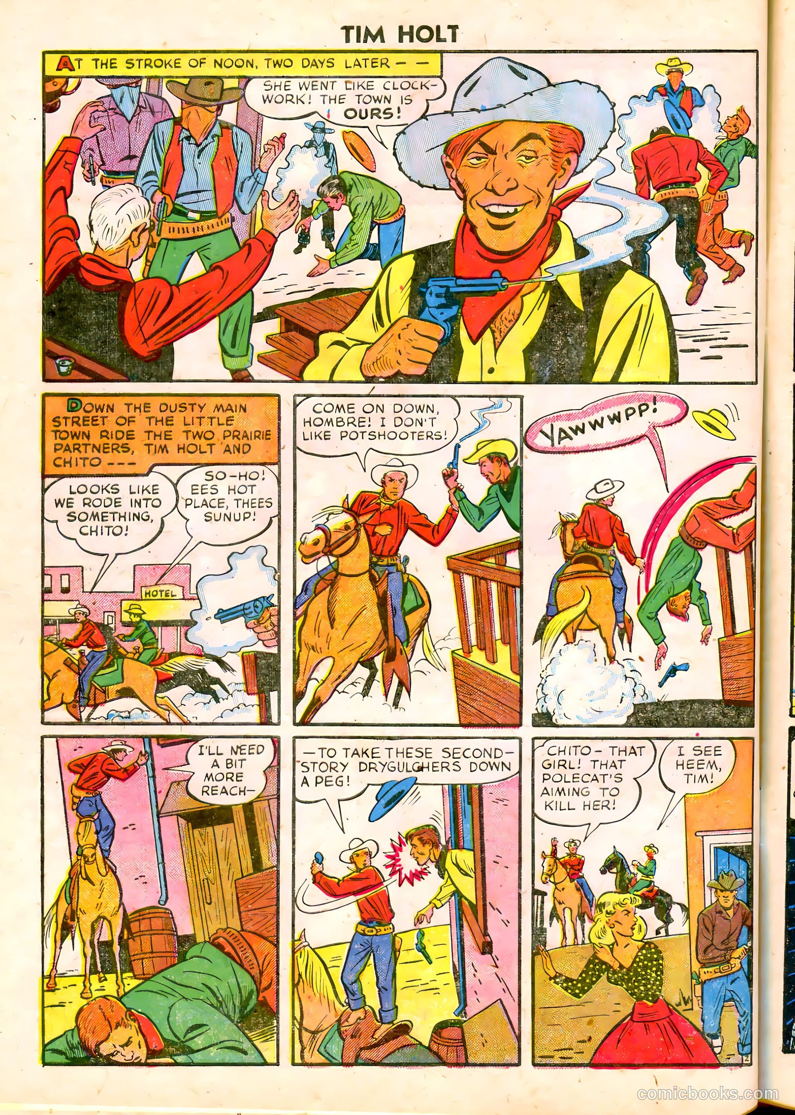 Tim Holt #6 (1949) — page 28 of 36