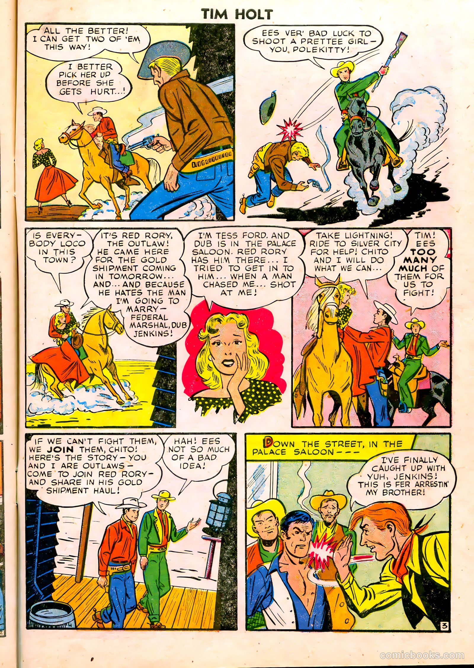 Tim Holt #6 (1949) — page 29 of 36
