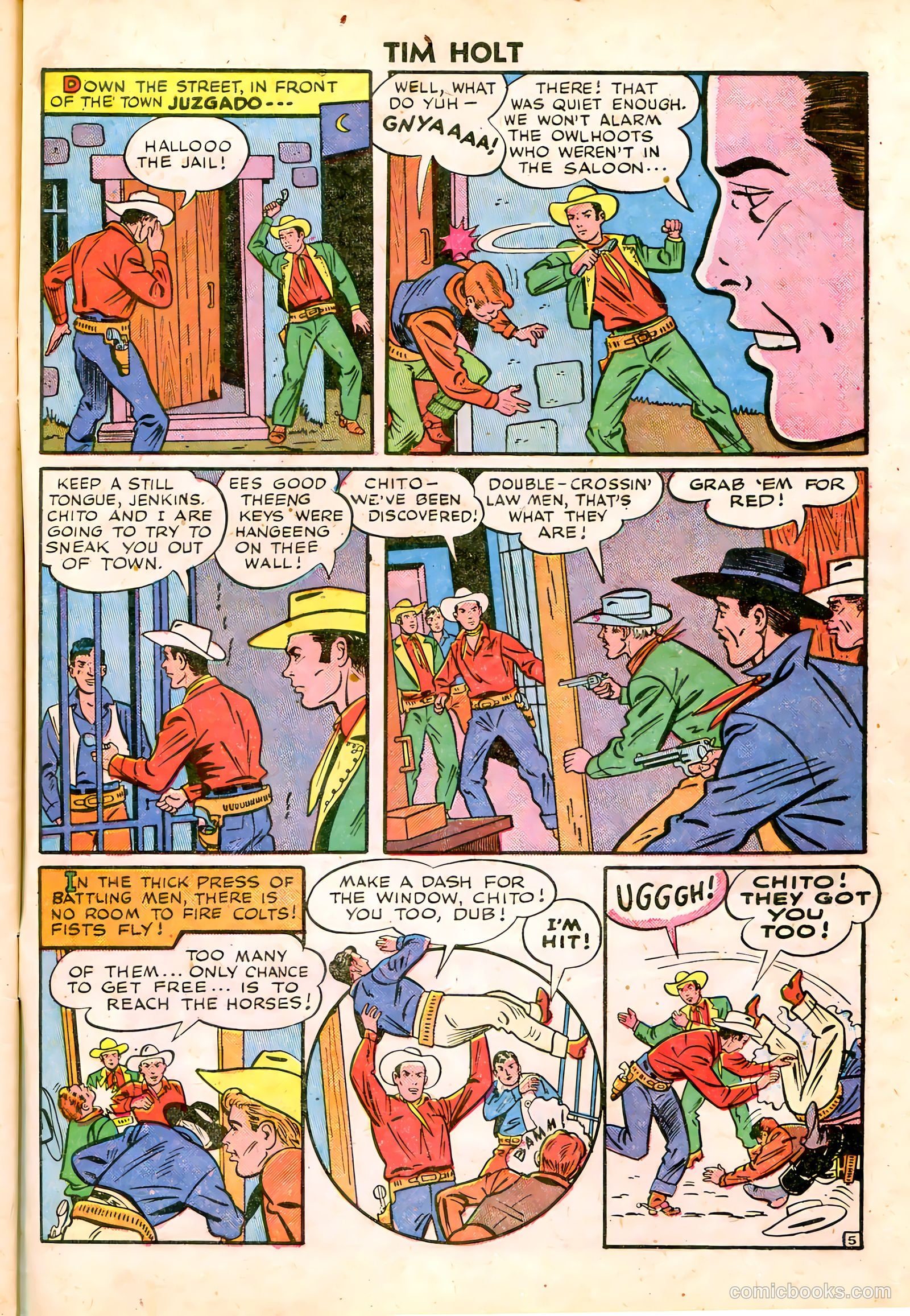 Tim Holt #6 (1949) — page 31 of 36