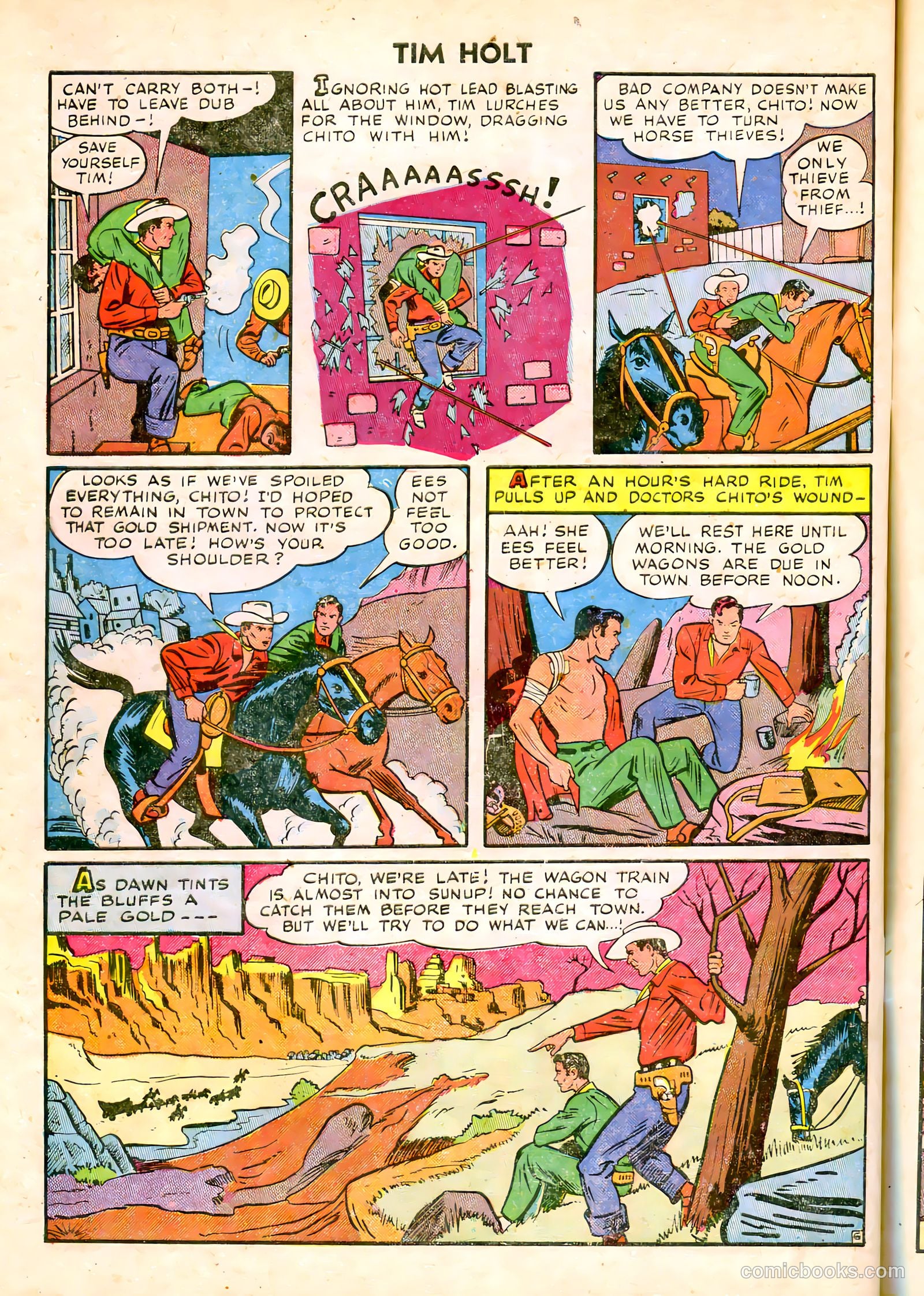 Tim Holt #6 (1949) — page 32 of 36
