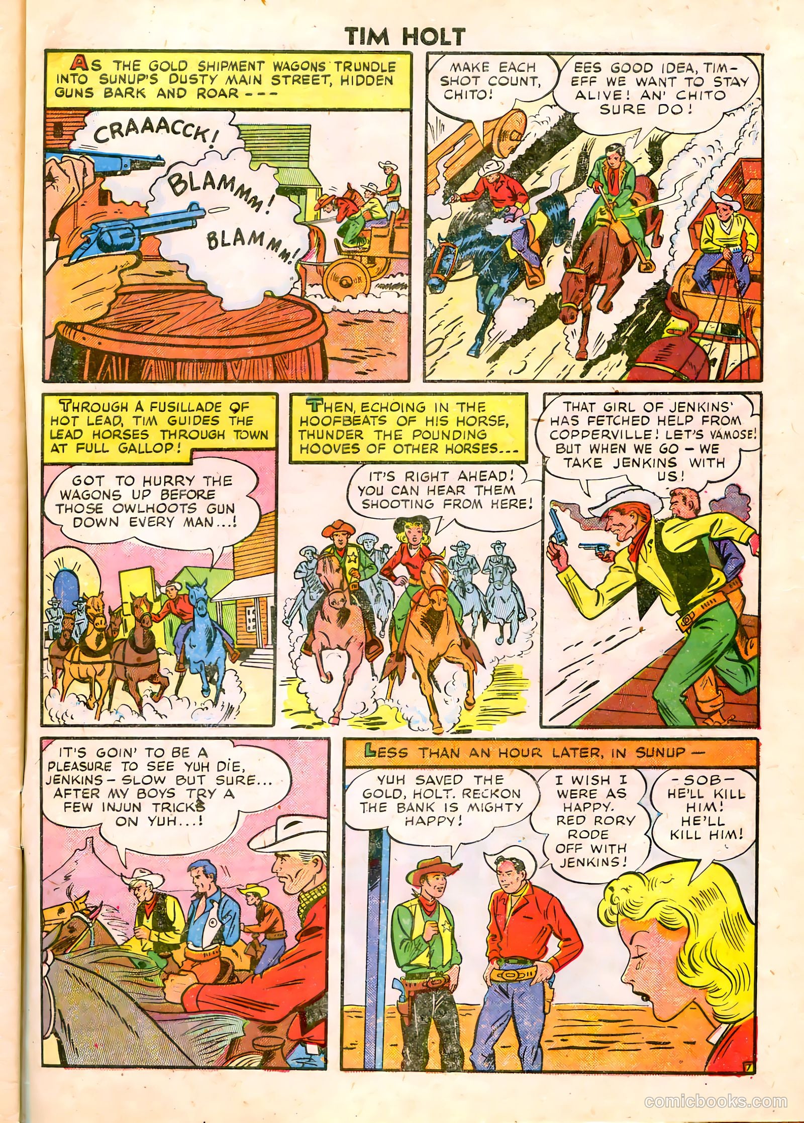 Tim Holt #6 (1949) — page 33 of 36