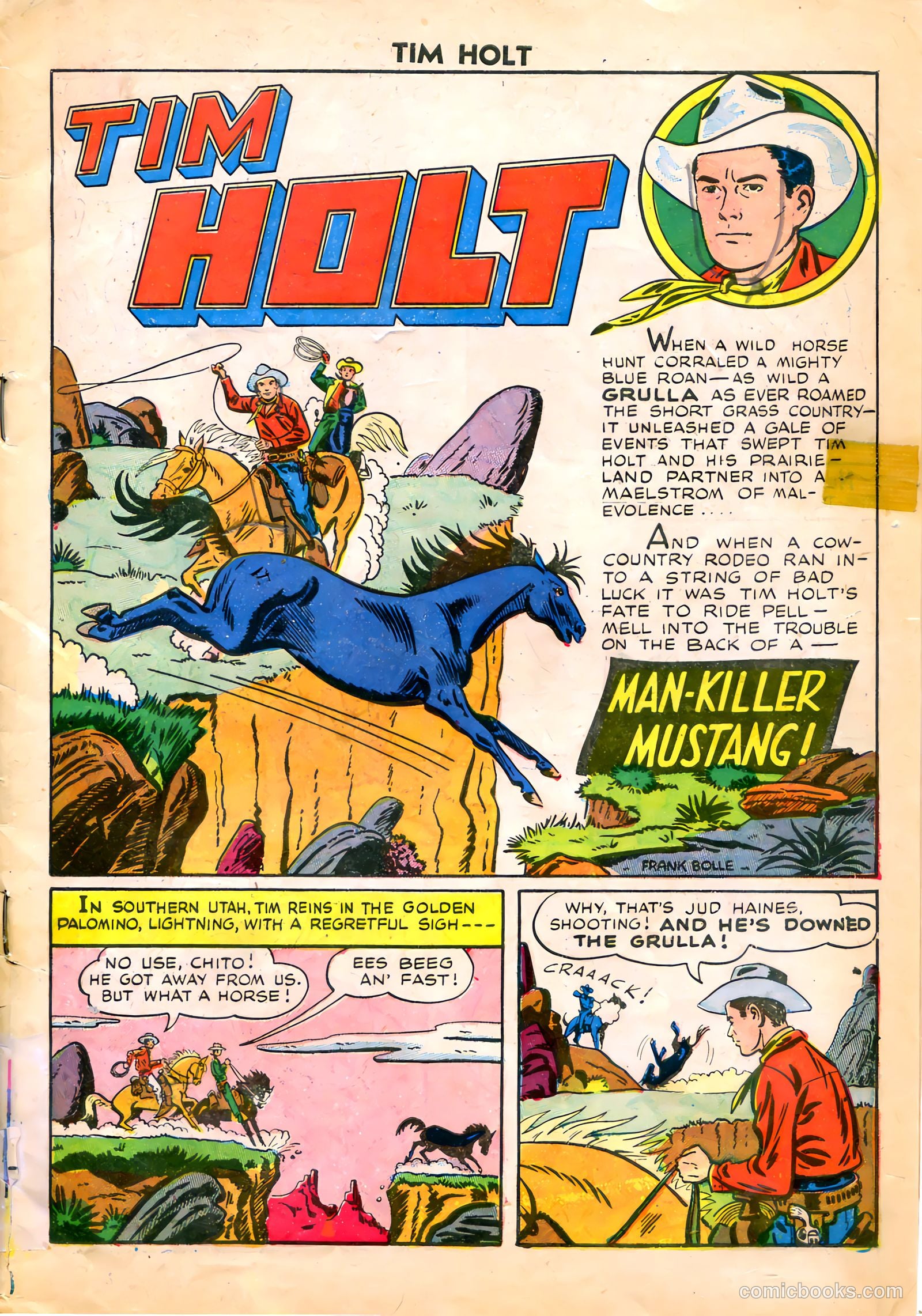 Tim Holt #7 (1949) — page 3 of 36