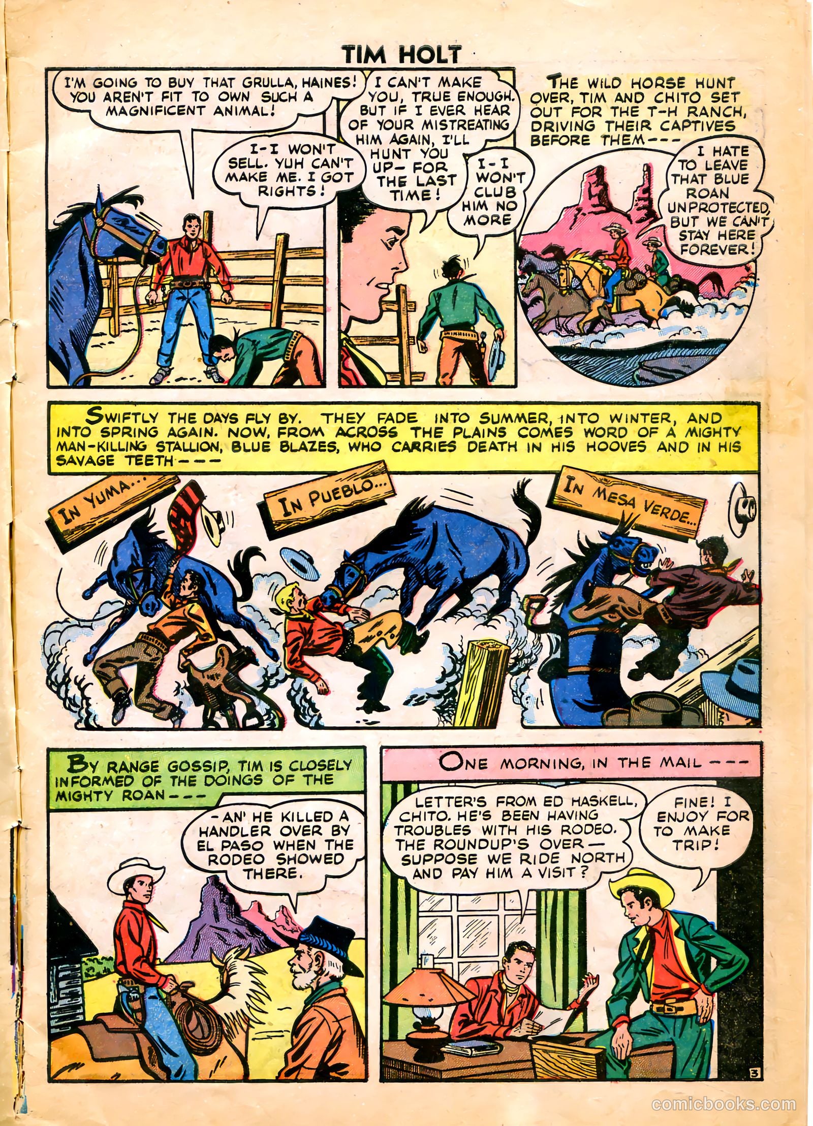 Tim Holt #7 (1949) — page 5 of 36