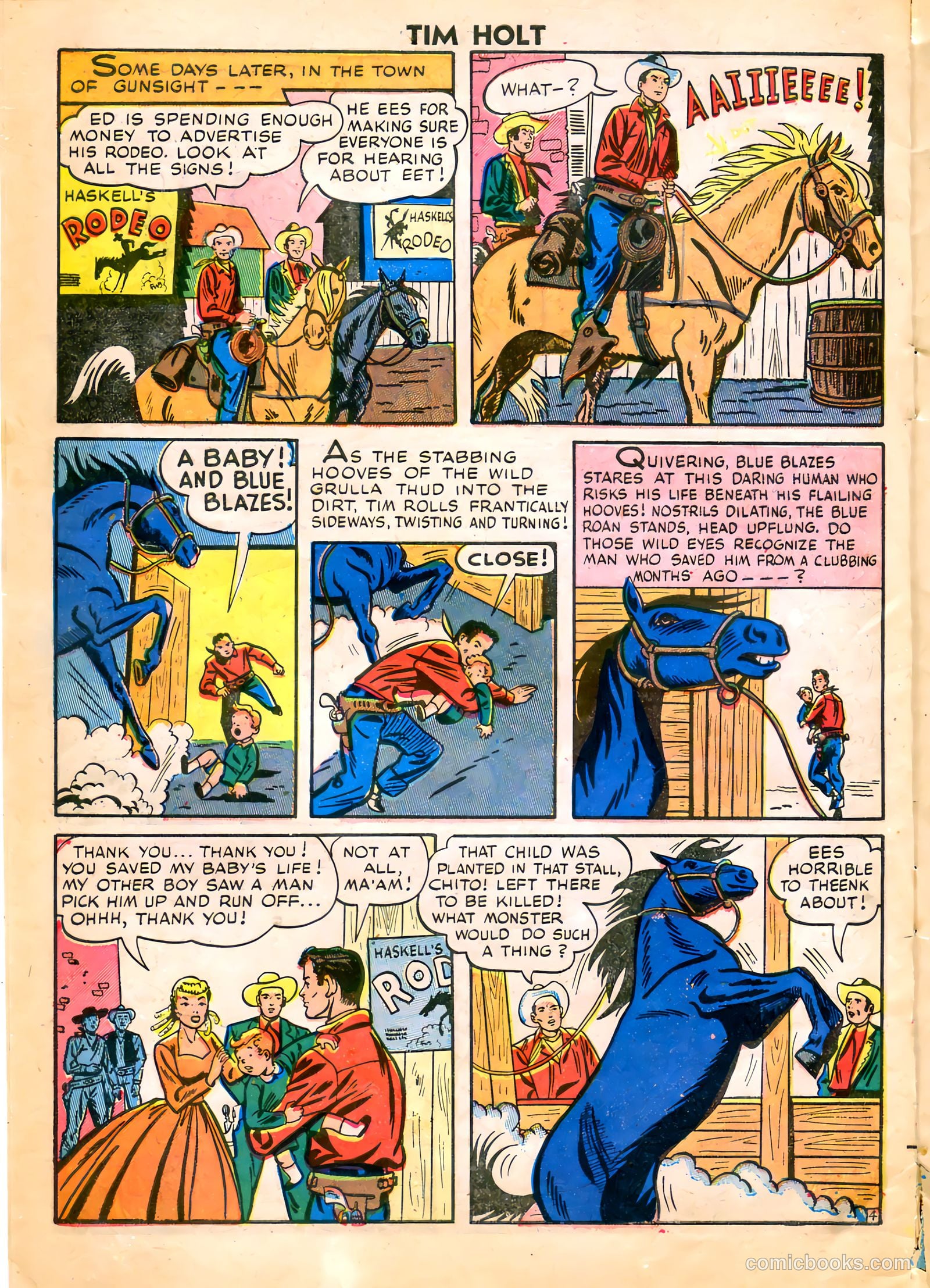 Tim Holt #7 (1949) — page 6 of 36