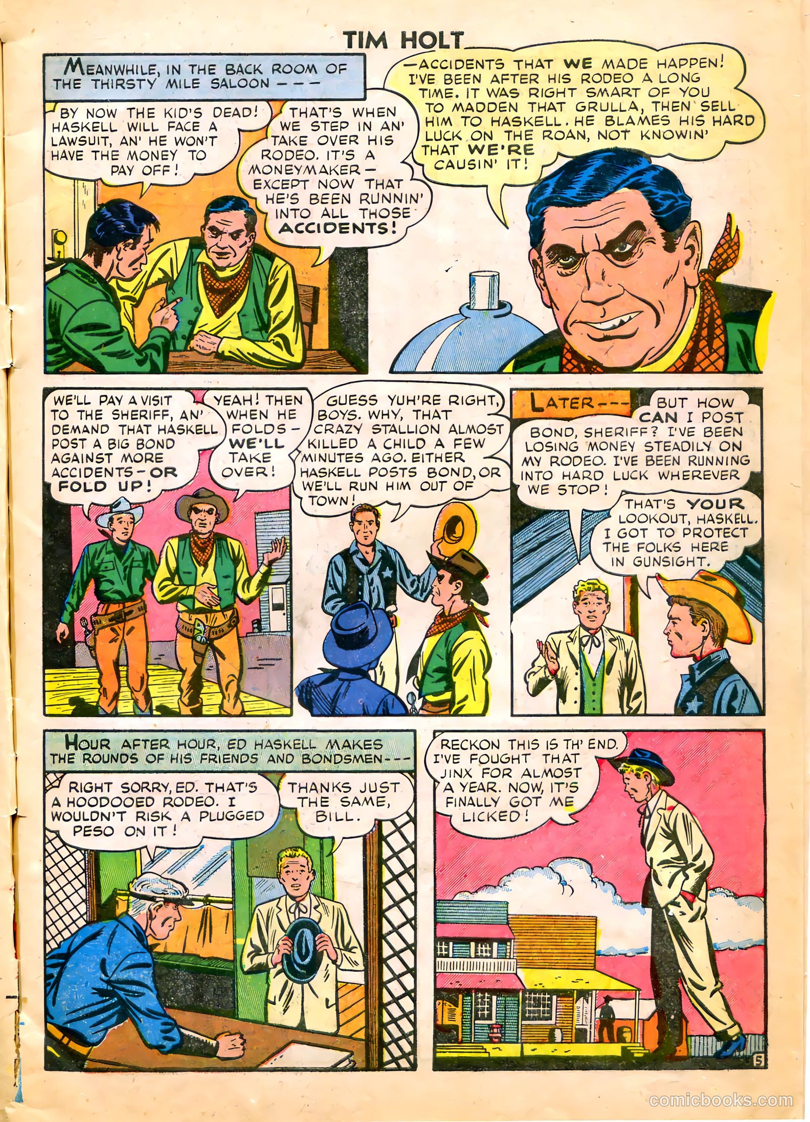 Tim Holt #7 (1949) — page 7 of 36