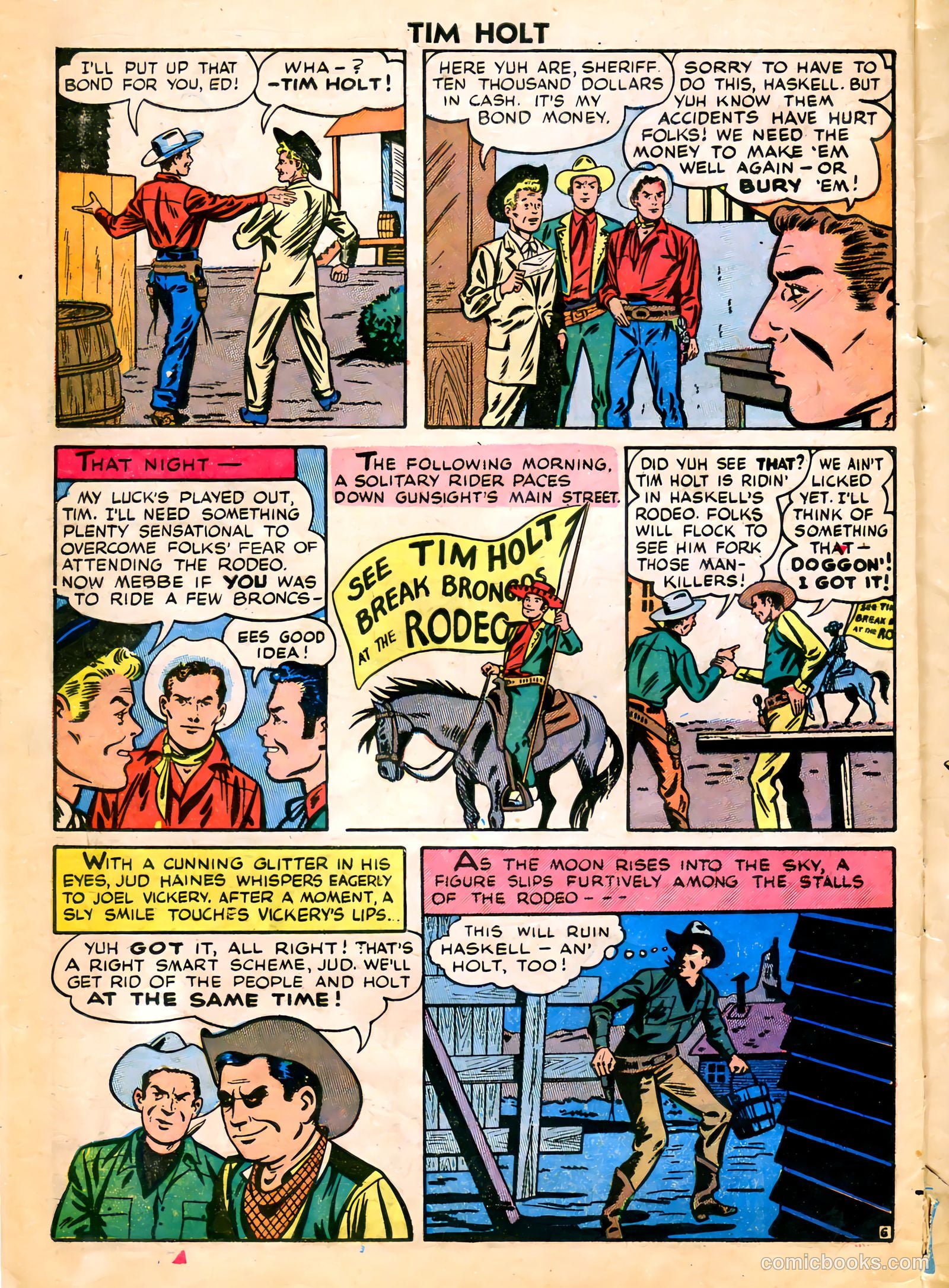 Tim Holt #7 (1949) — page 8 of 36