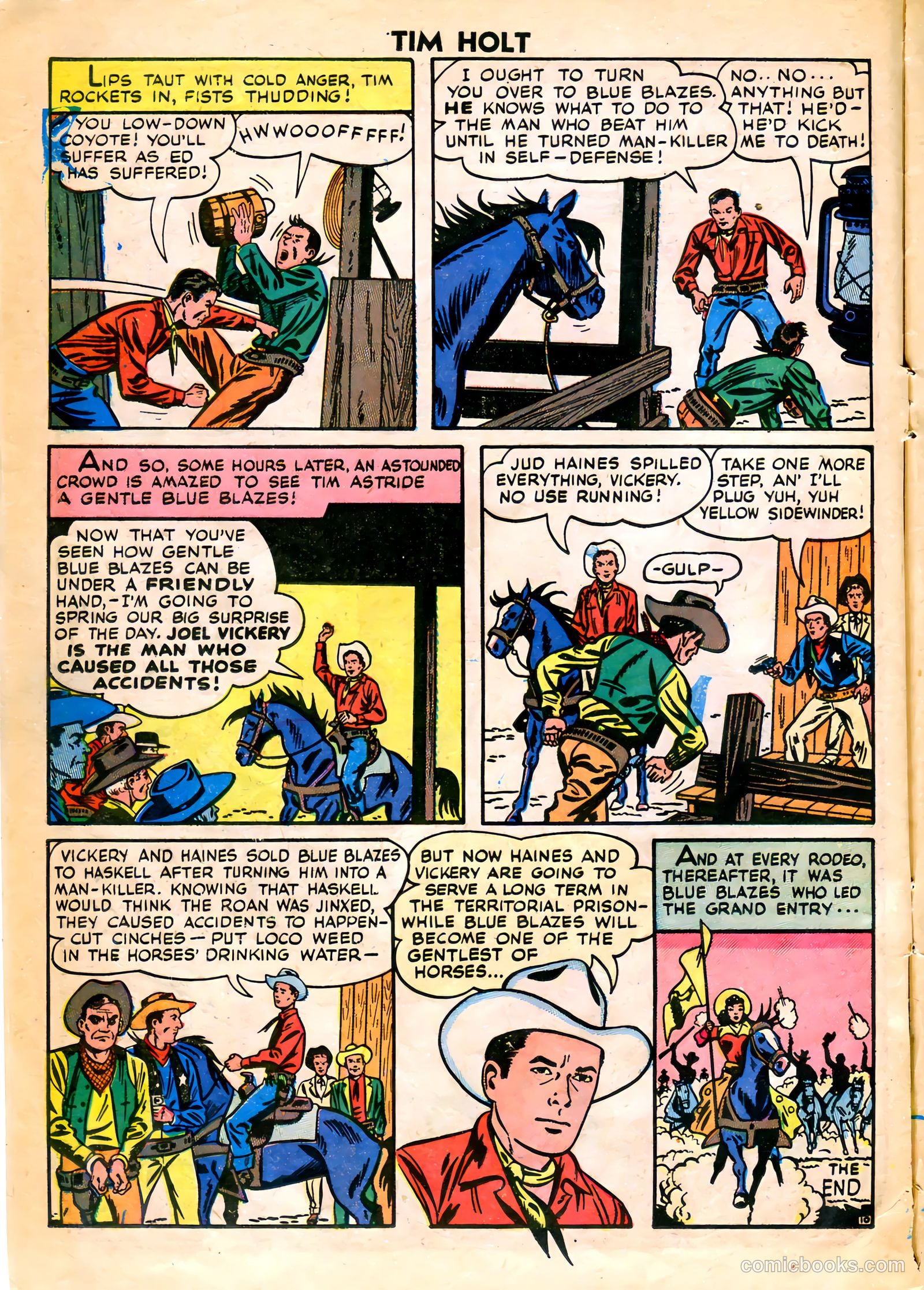 Tim Holt #7 (1949) — page 12 of 36