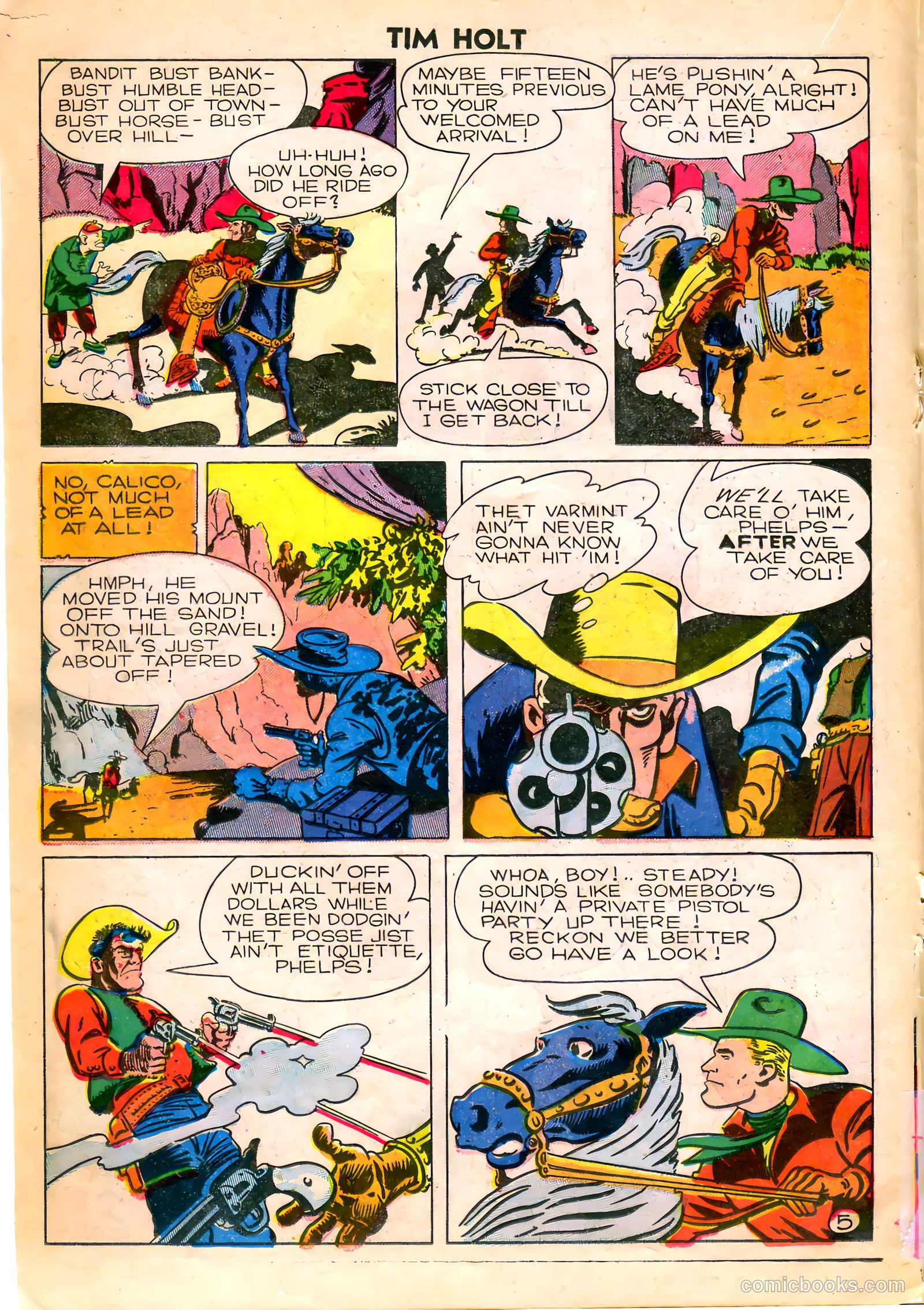 Tim Holt #7 (1949) — page 18 of 36