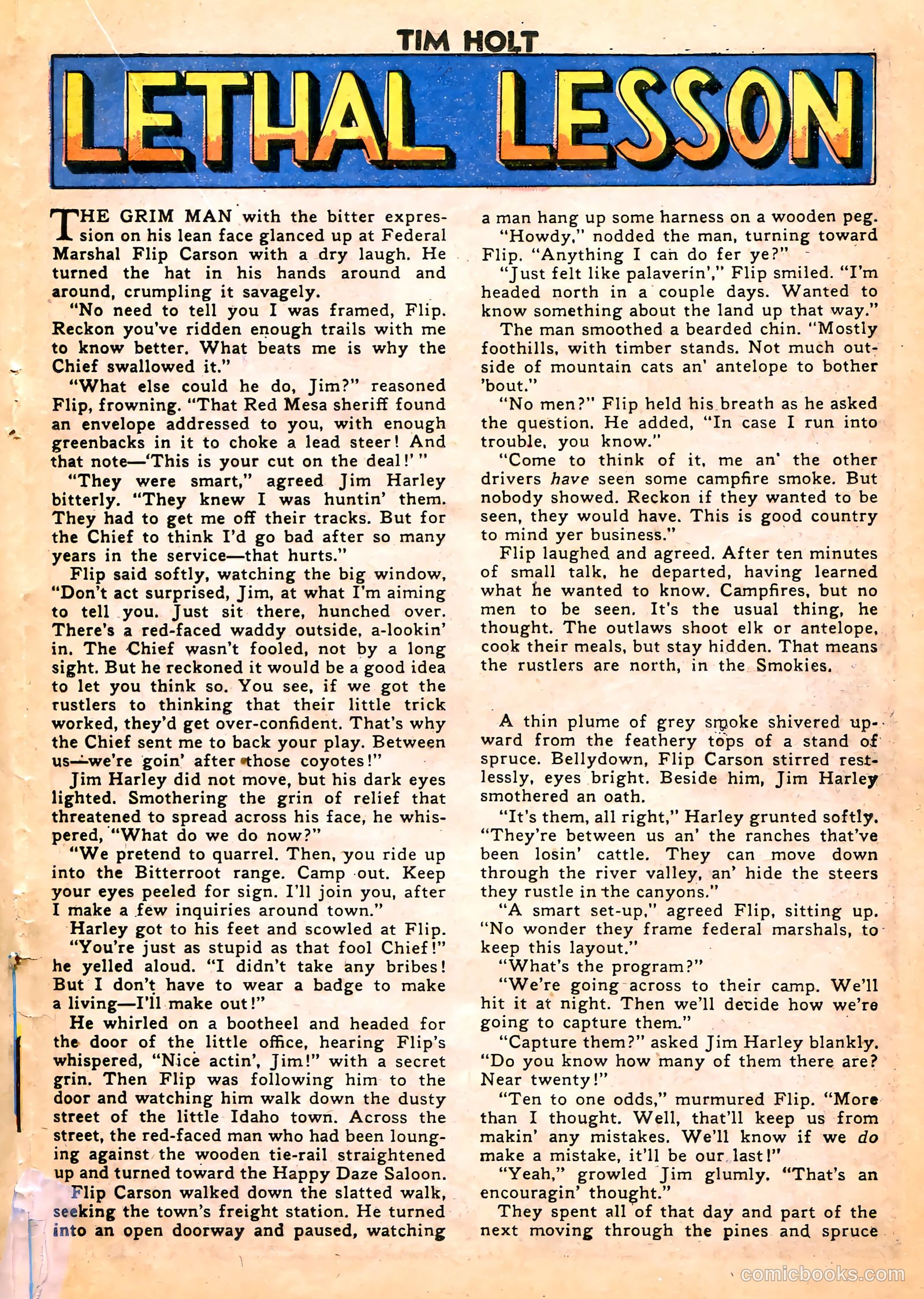 Tim Holt #7 (1949) — page 21 of 36