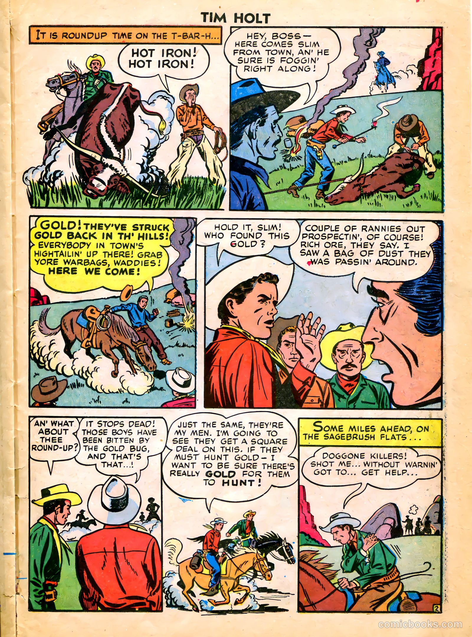 Tim Holt #7 (1949) — page 25 of 36
