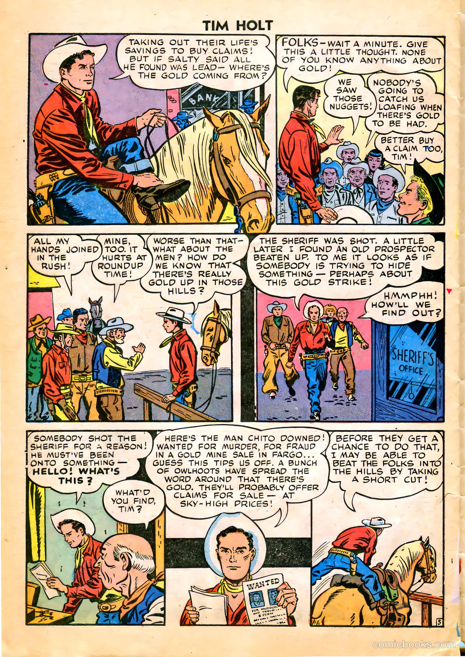 Tim Holt #7 (1949) — page 28 of 36
