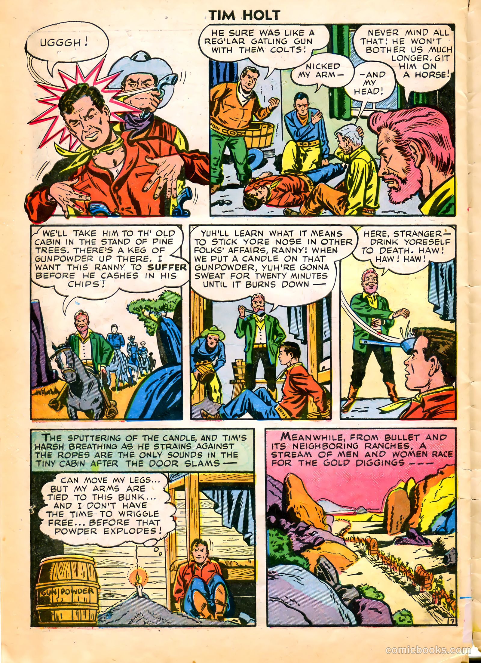 Tim Holt #7 (1949) — page 30 of 36