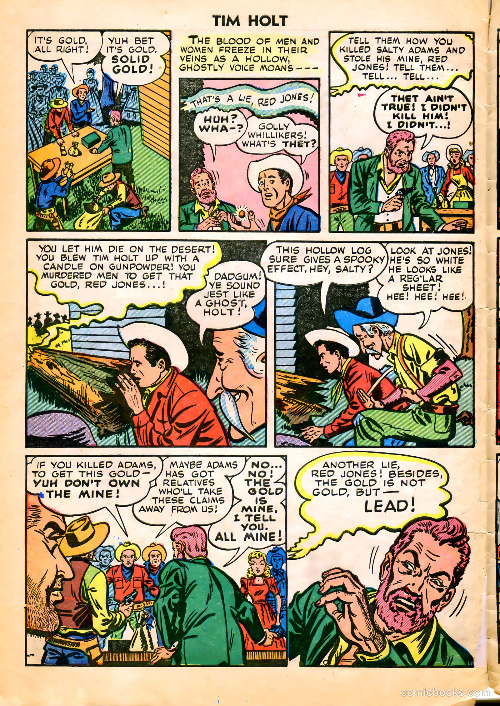 Tim Holt #7 (1949) — page 32 of 36