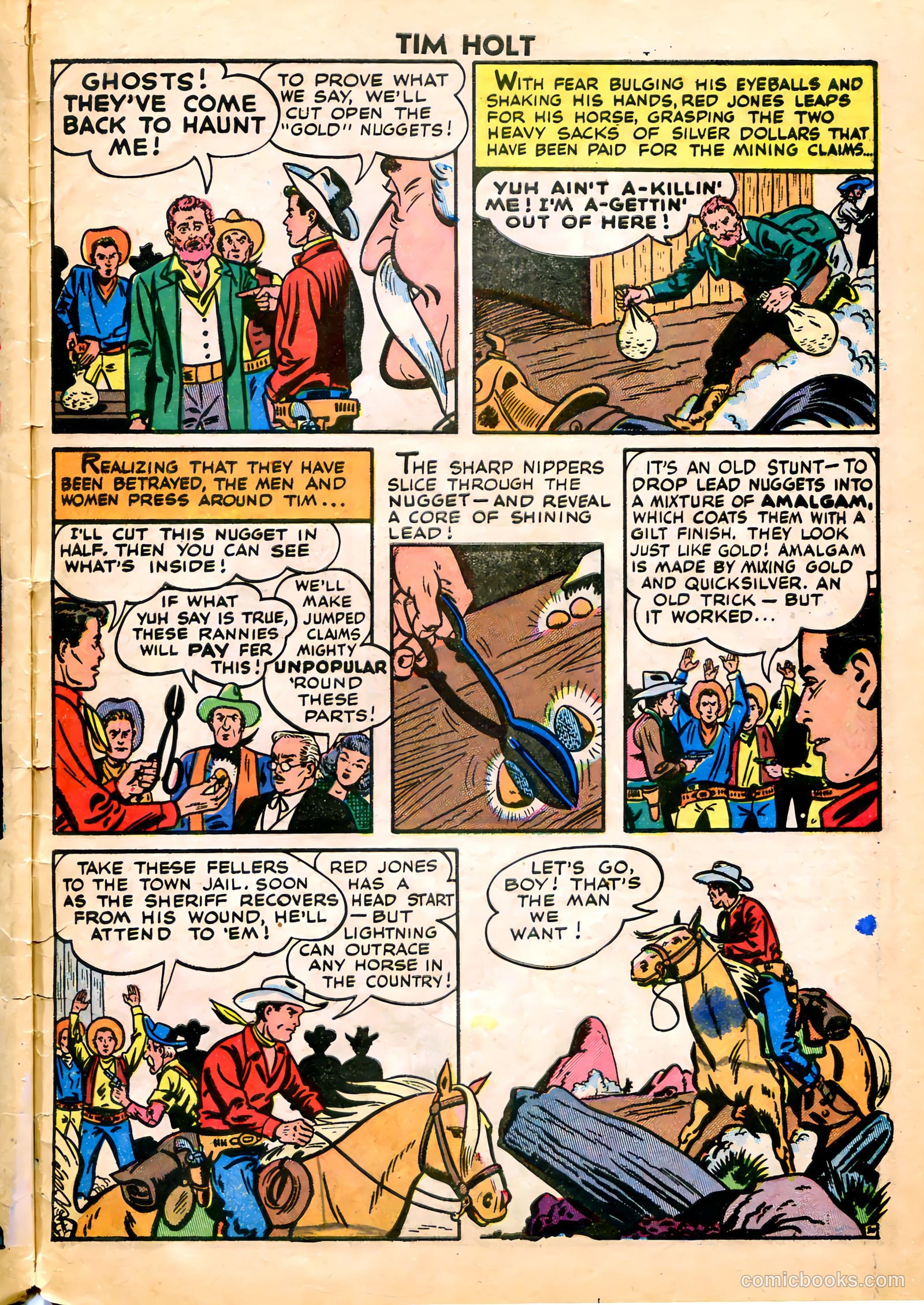 Tim Holt #7 (1949) — page 33 of 36