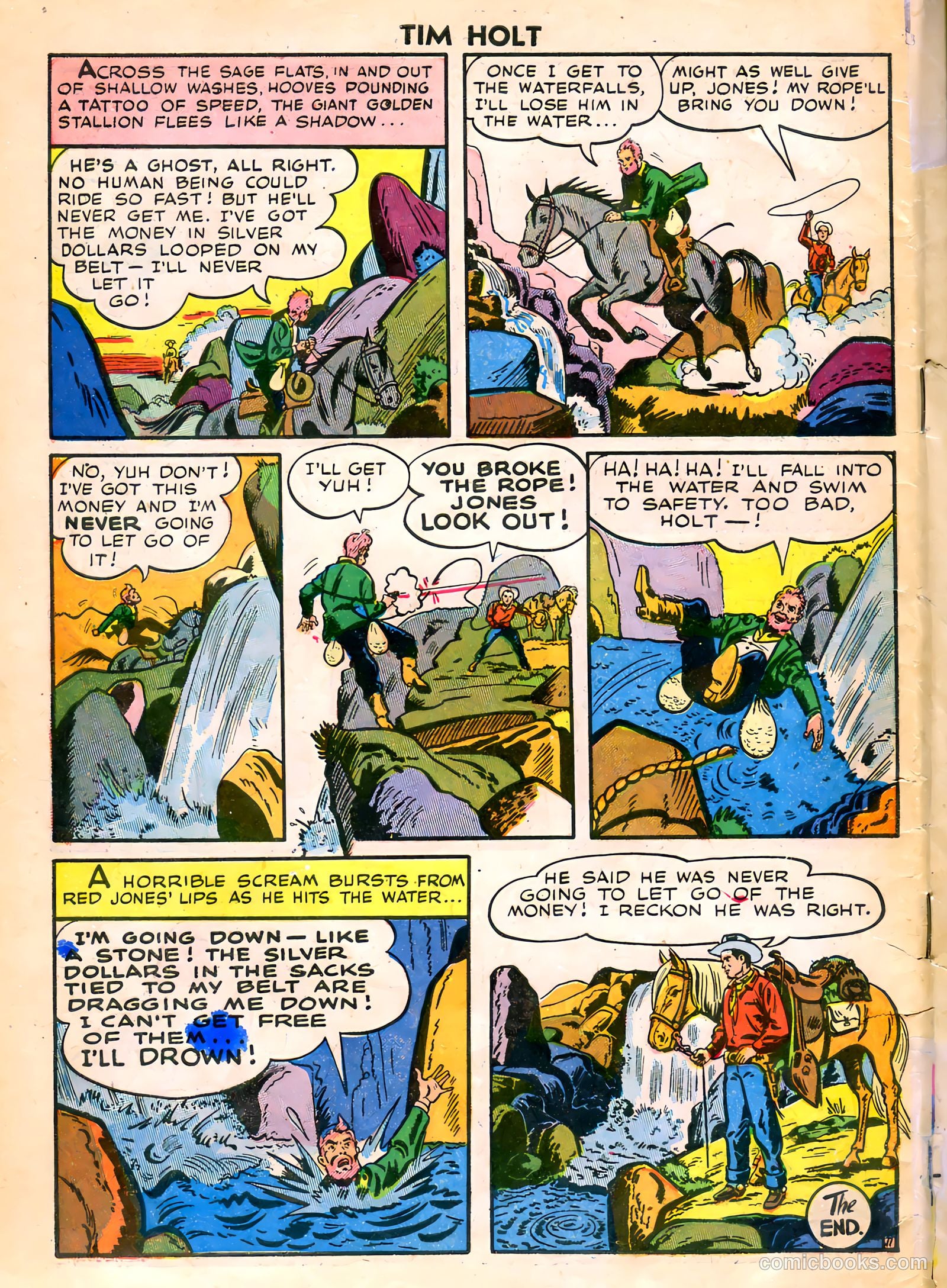 Tim Holt #7 (1949) — page 34 of 36