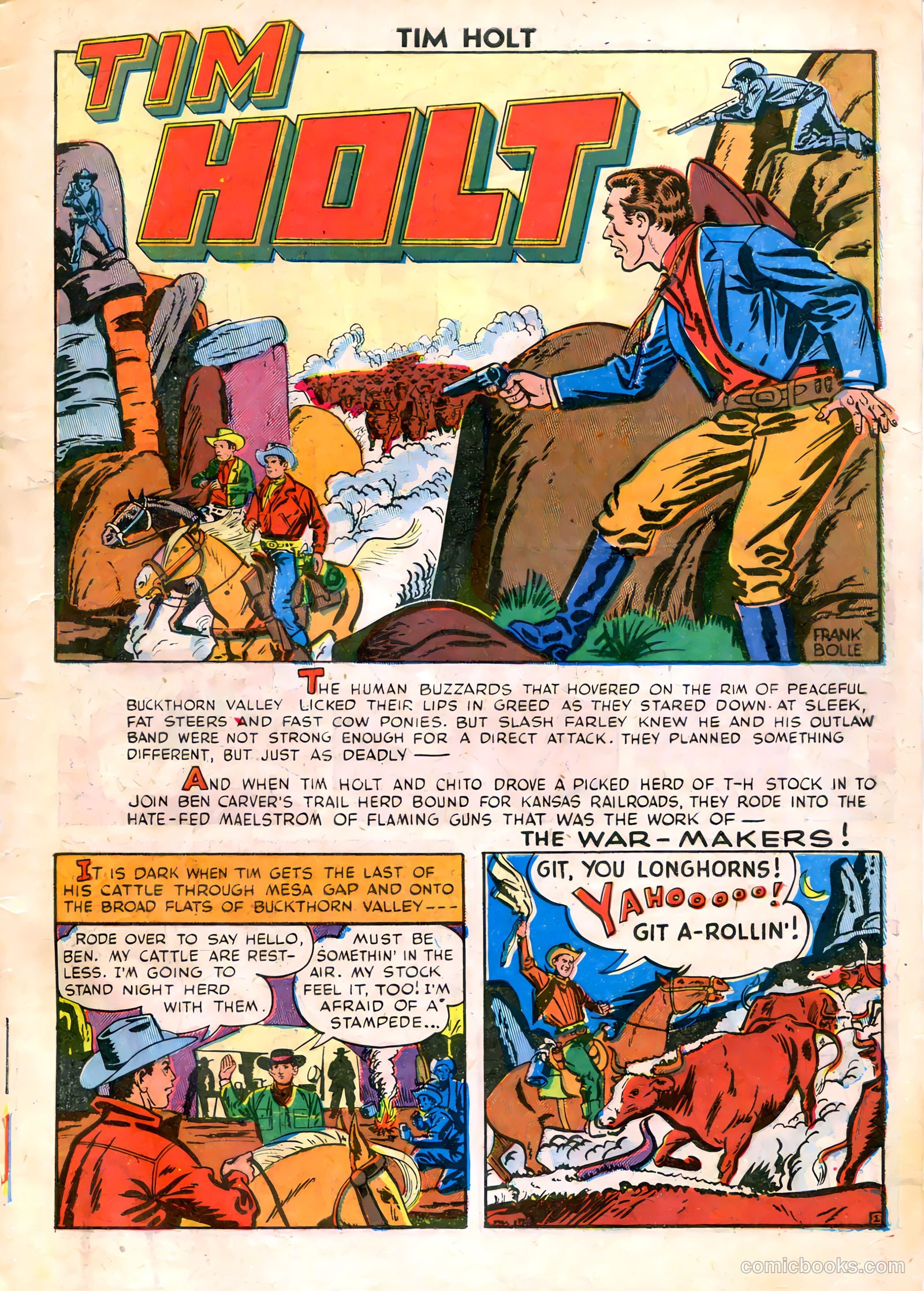 Tim Holt #8 (1949) — page 3 of 36