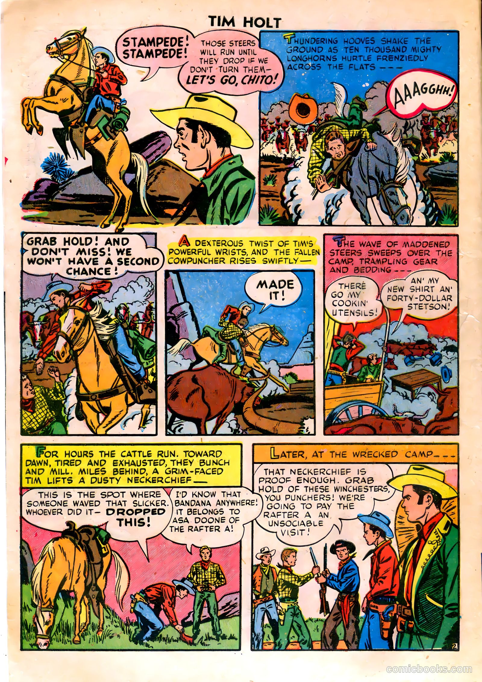 Tim Holt #8 (1949) — page 4 of 36
