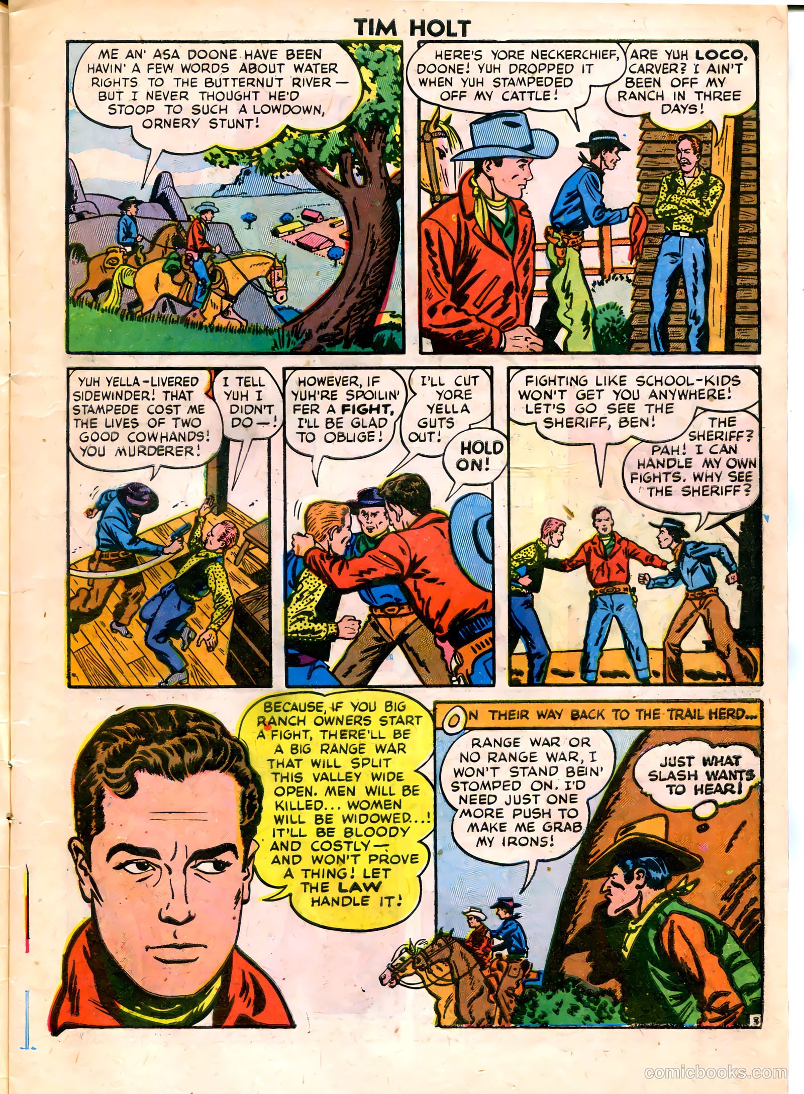 Tim Holt #8 (1949) — page 5 of 36