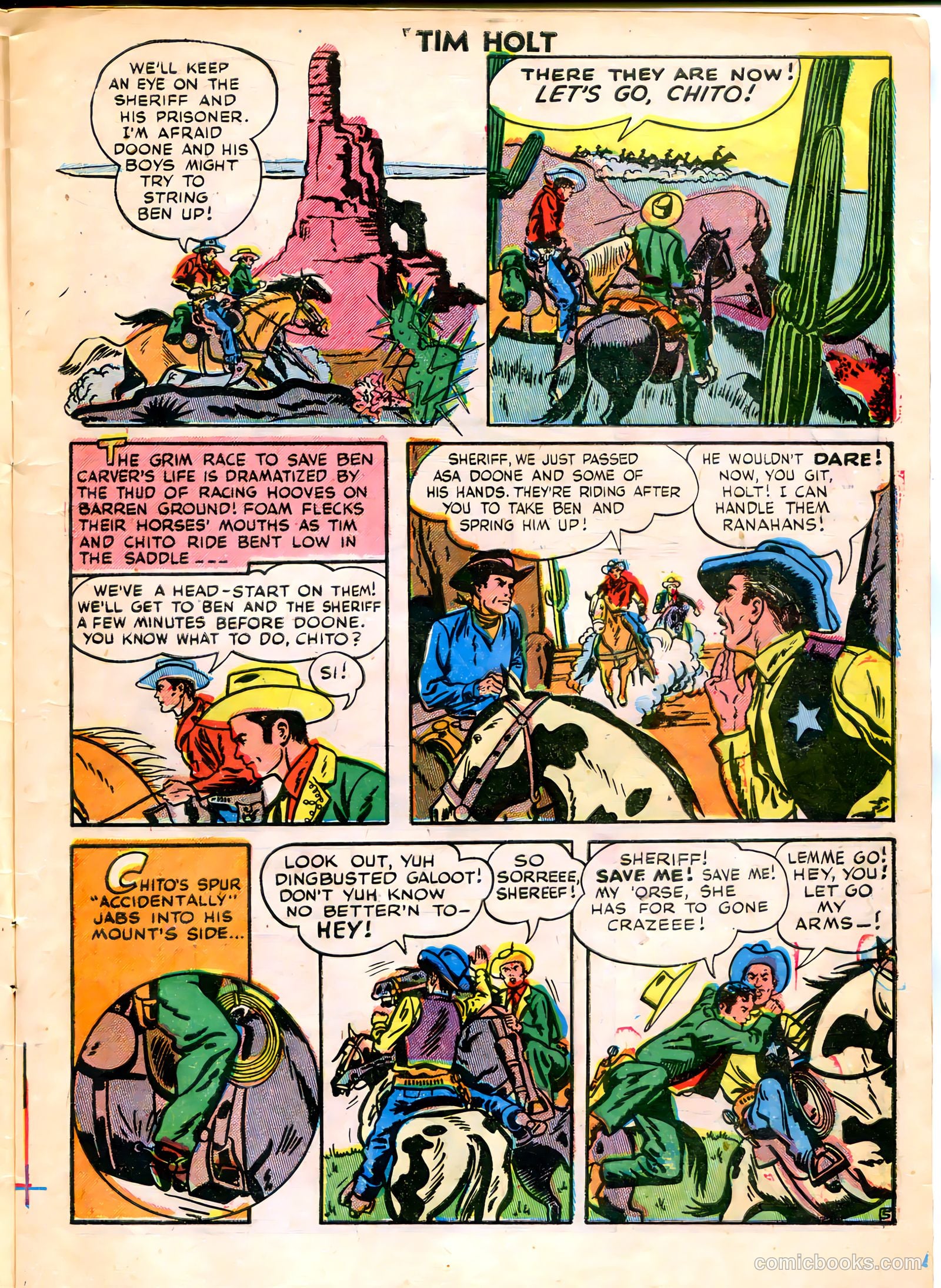 Tim Holt #8 (1949) — page 7 of 36
