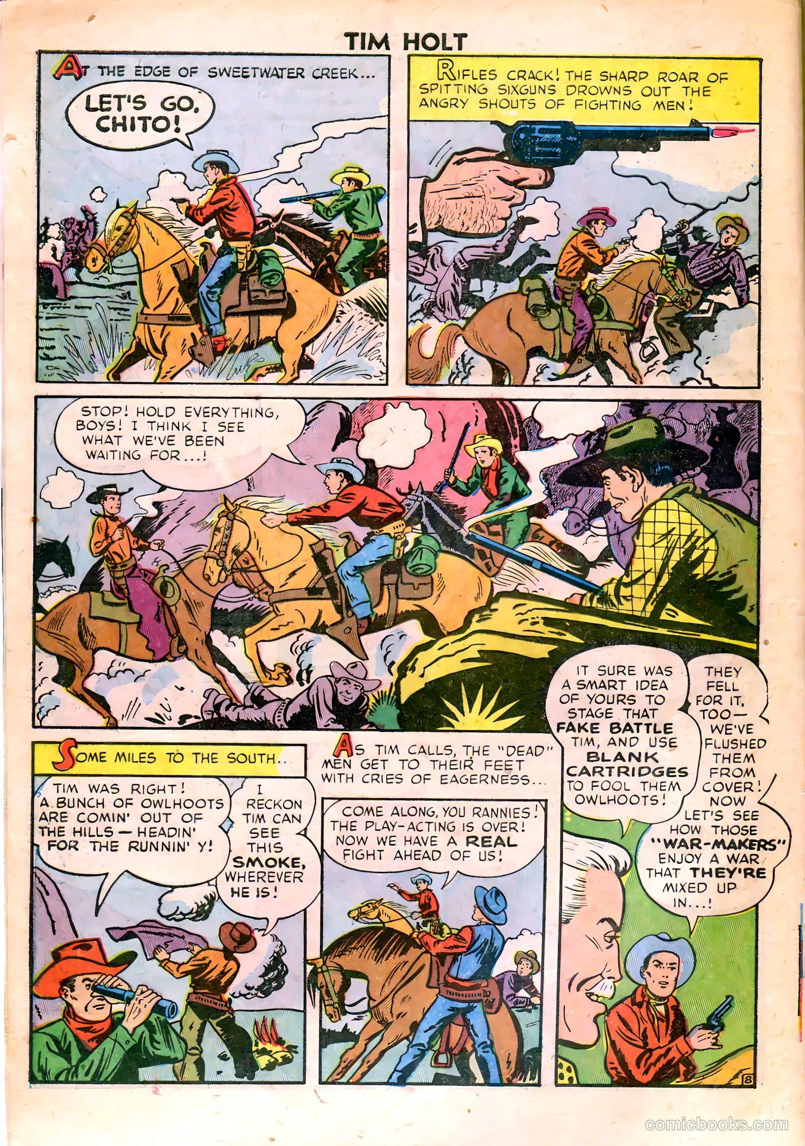 Tim Holt #8 (1949) — page 10 of 36