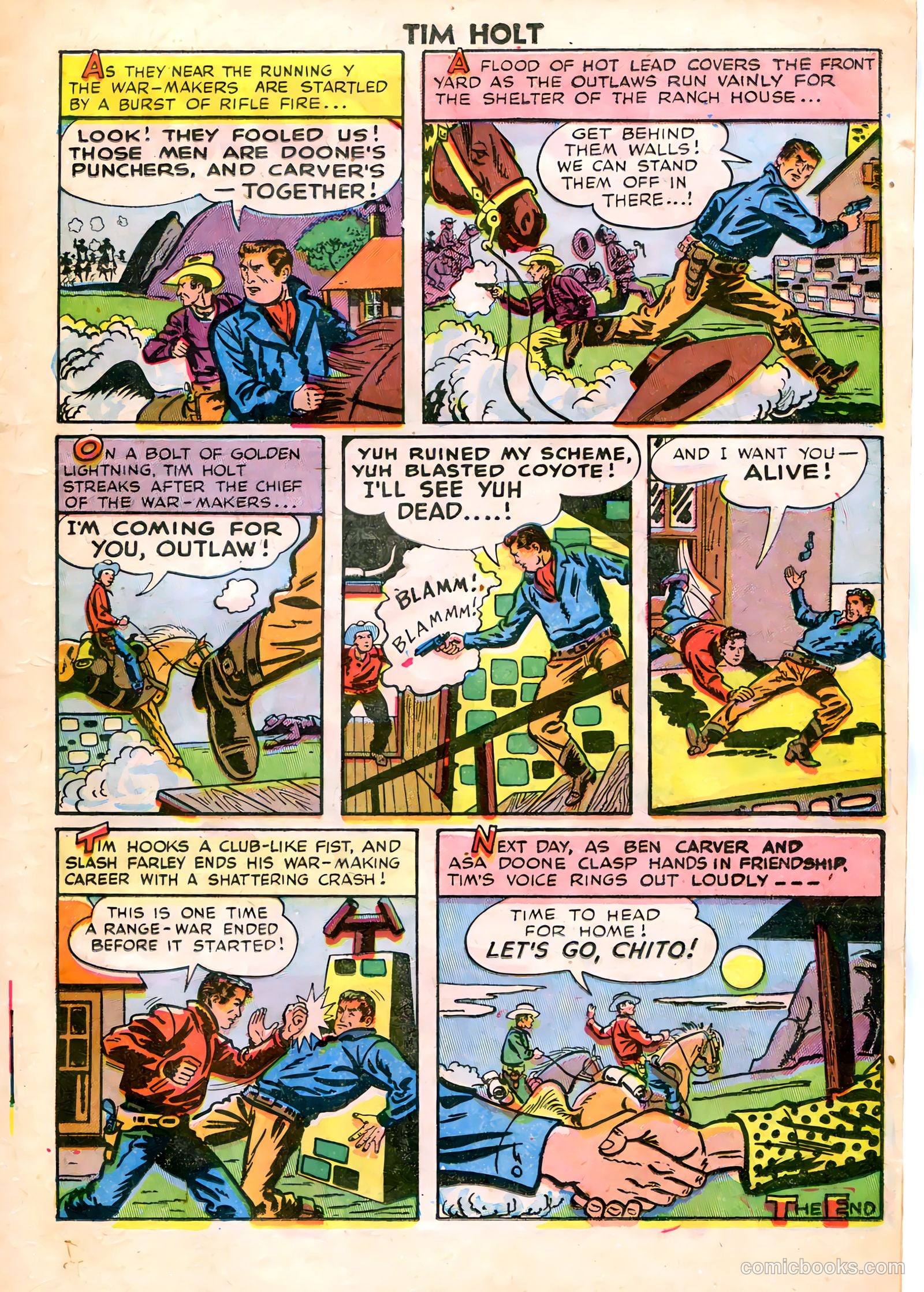 Tim Holt #8 (1949) — page 11 of 36