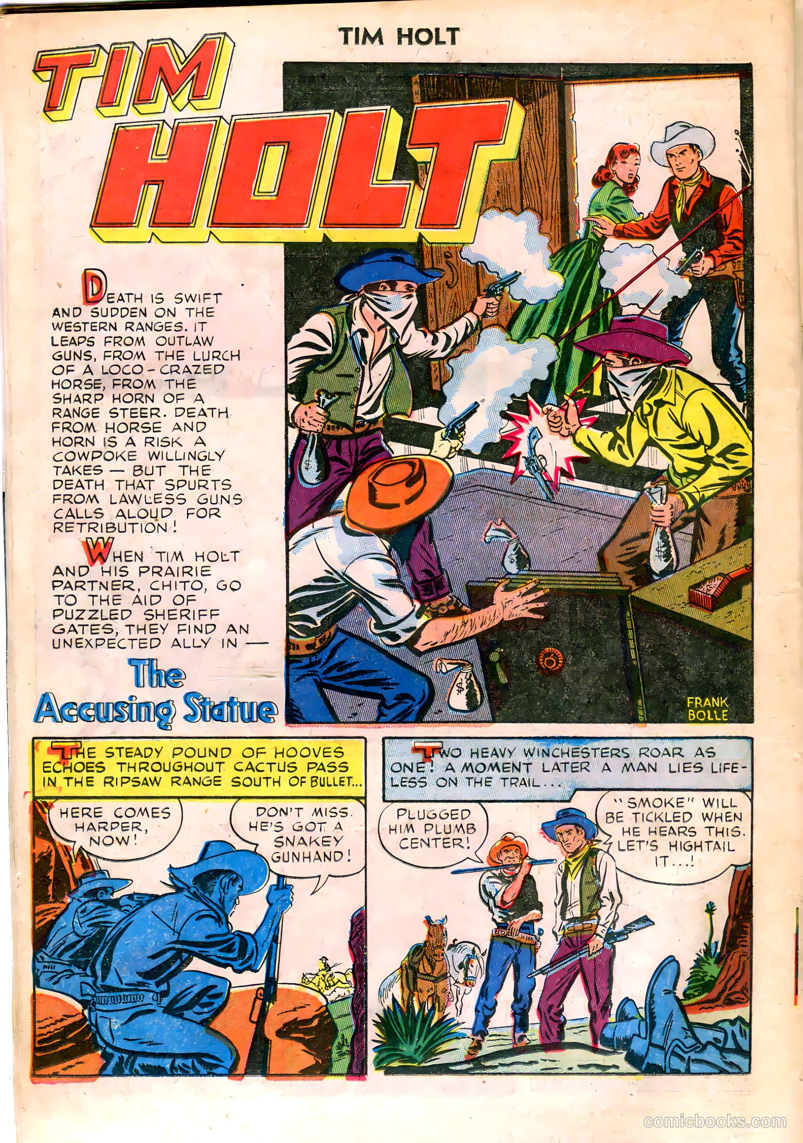 Tim Holt #8 (1949) — page 18 of 36