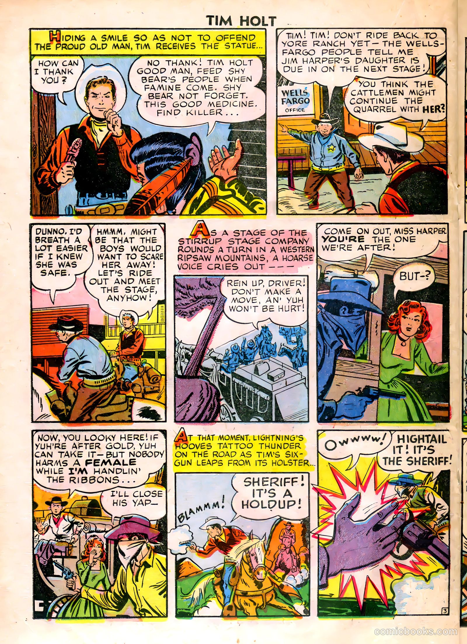 Tim Holt #8 (1949) — page 20 of 36