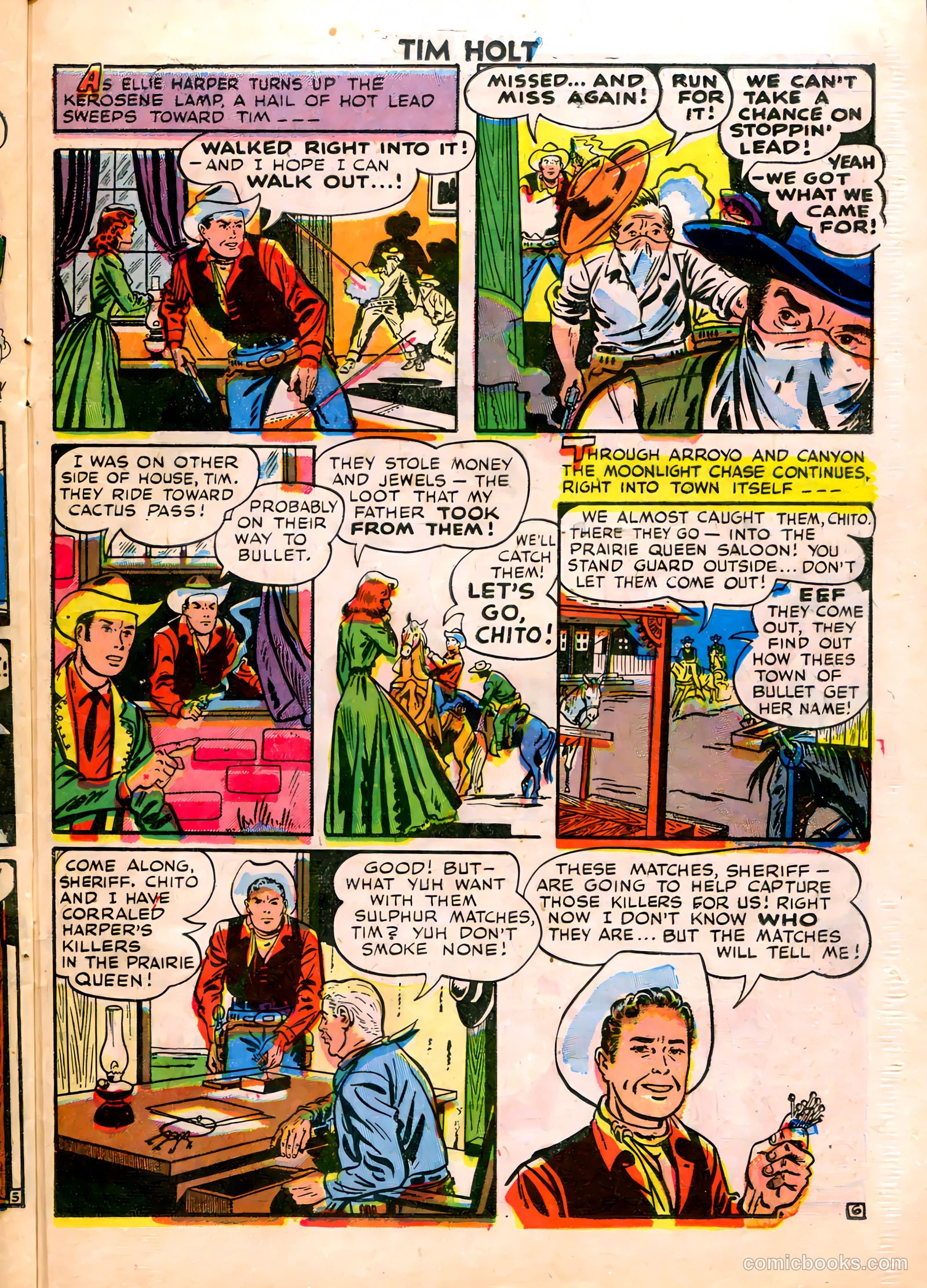 Tim Holt #8 (1949) — page 23 of 36