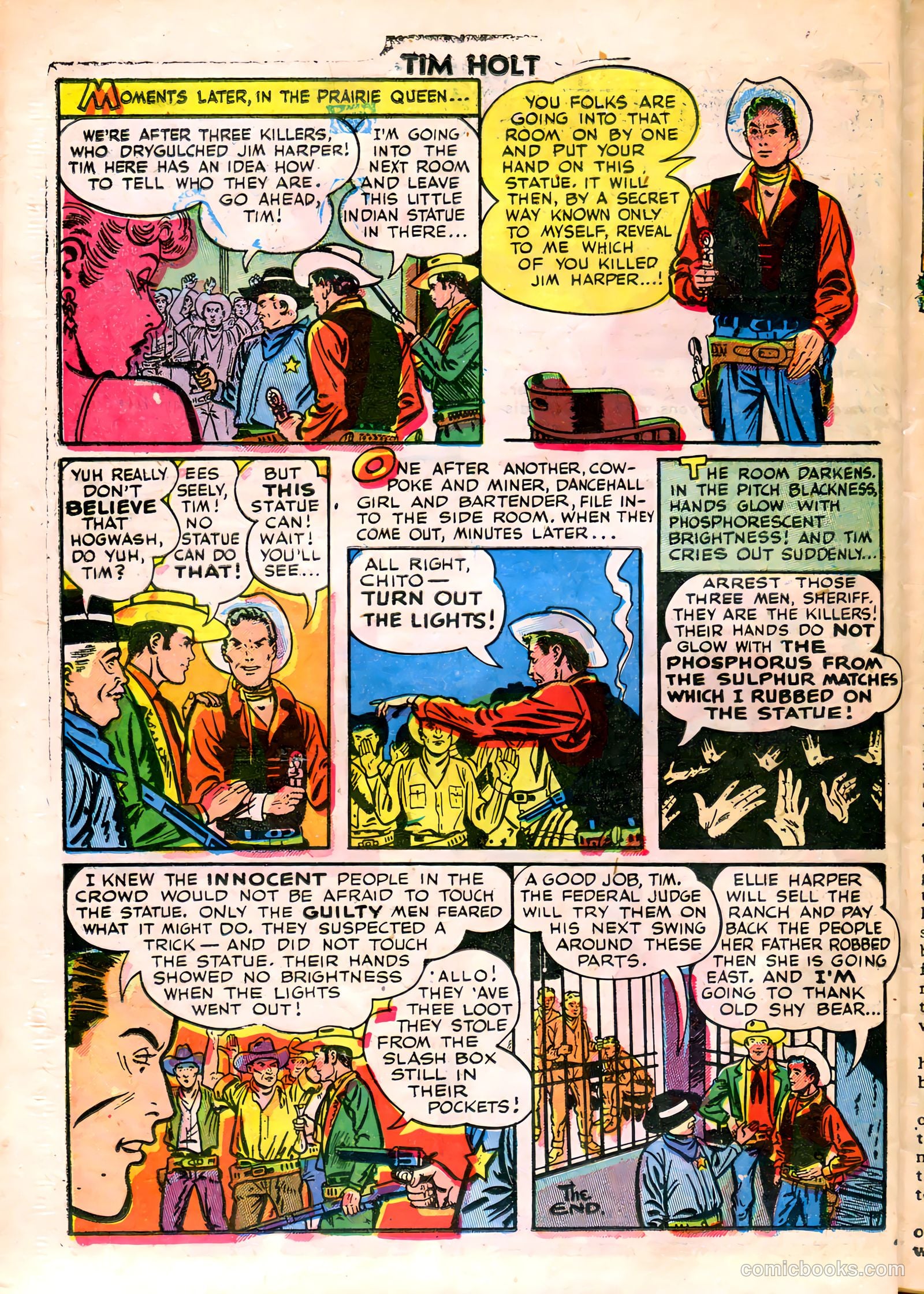 Tim Holt #8 (1949) — page 24 of 36