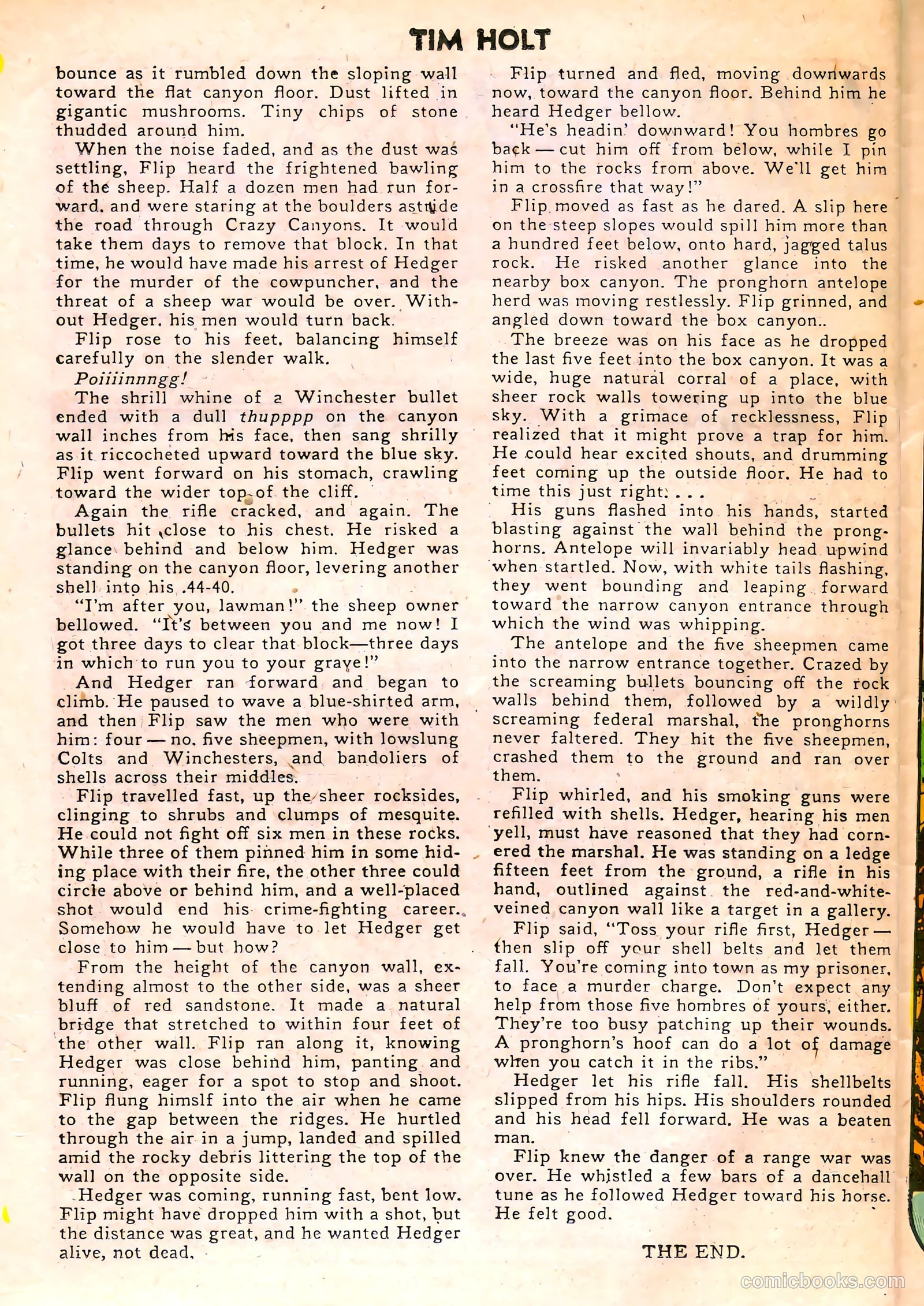 Tim Holt #8 (1949) — page 26 of 36