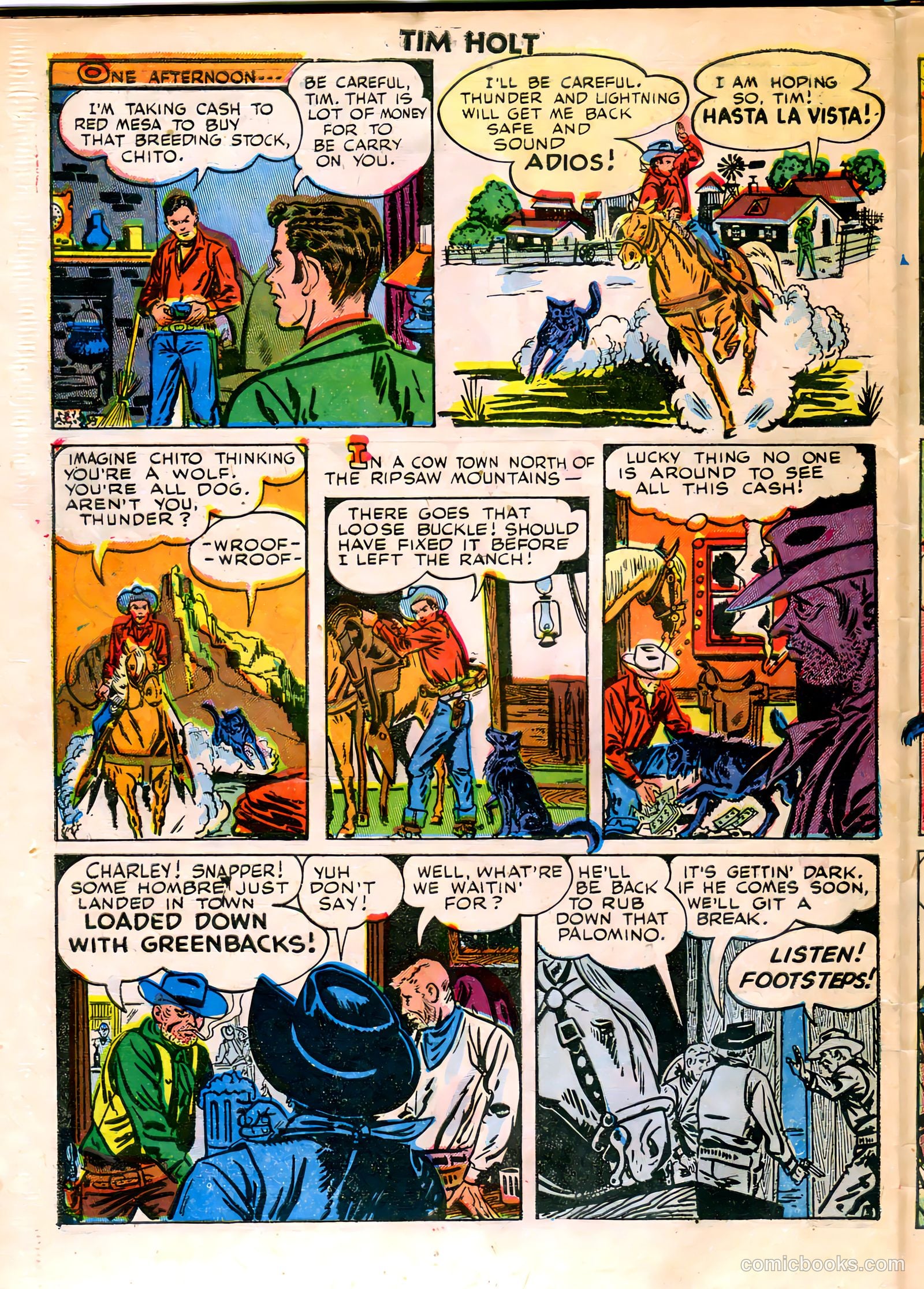 Tim Holt #8 (1949) — page 30 of 36